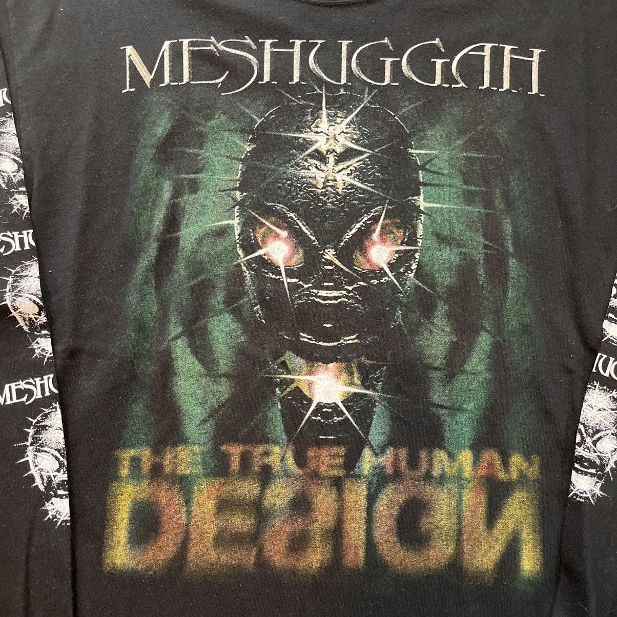 Vintage Vintage Meshuggah True Human Design Chaosphere L Band Shirt Size US L / EU 52-54 / 3 - 2 Thumbnail