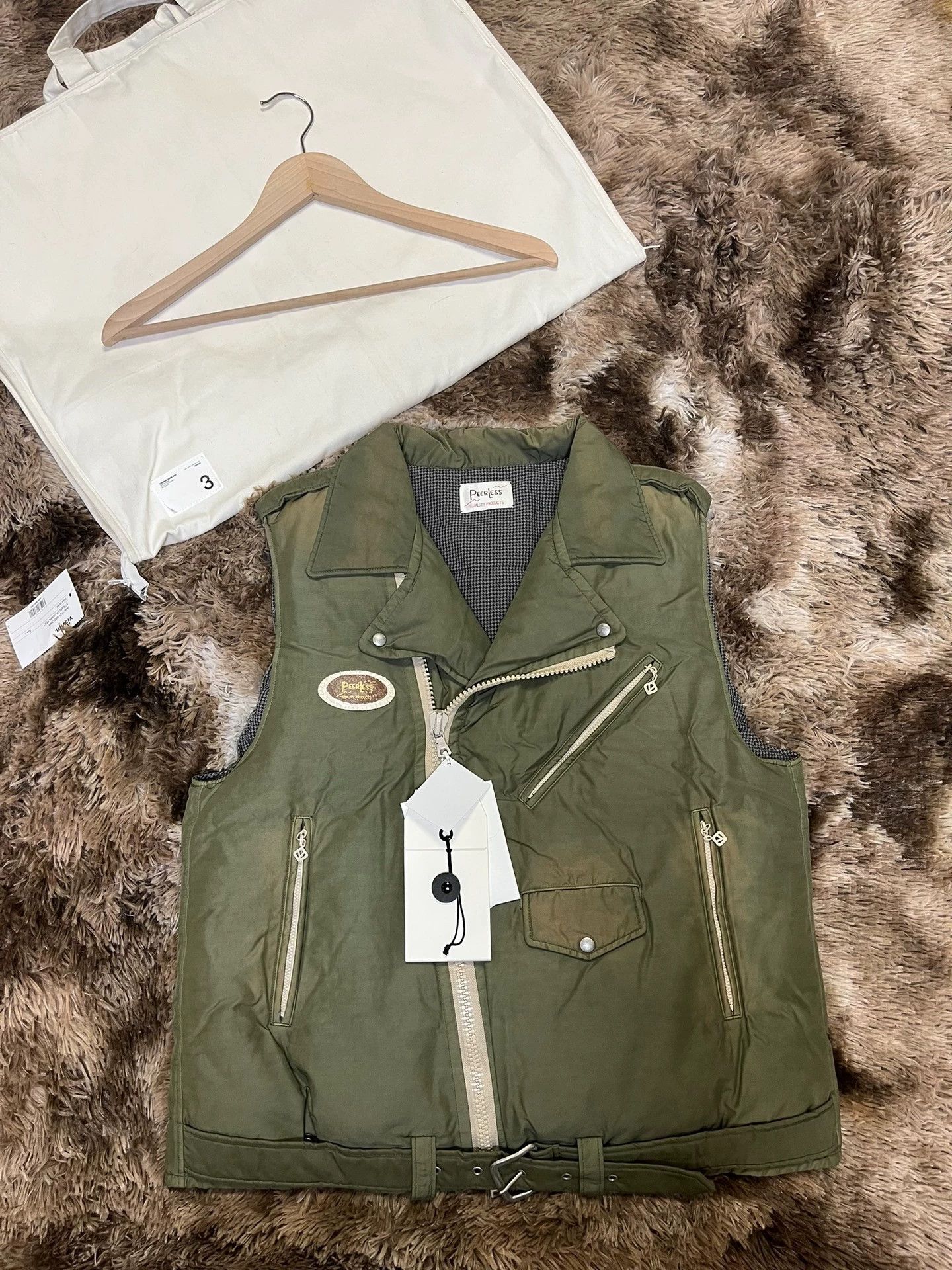 visvim COLTER DOWN VEST size:3