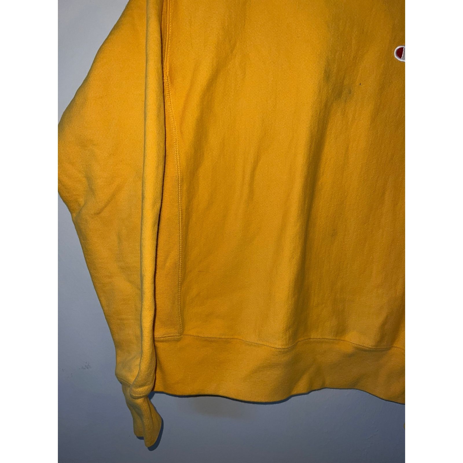 Champion Champion Reverse Weave Yellow Sweatshirt Crewneck 2000s M Size US M / EU 48-50 / 2 - 5 Thumbnail