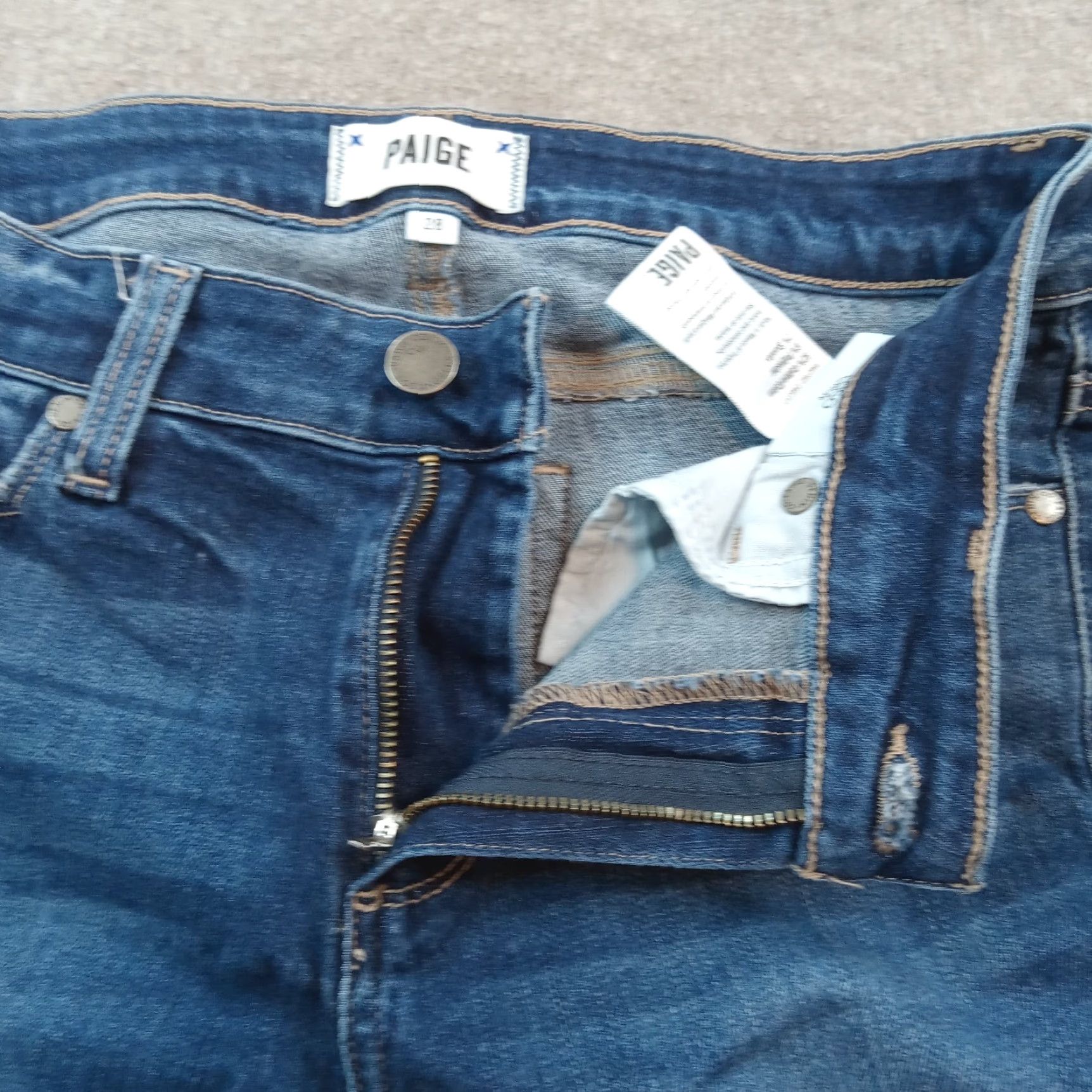 Paige Paige Jeans Women's Blue Denim Skinny Verdugo Crop Stretch Regular Size 28 Size 28" / US 6 / IT 42 - 6 Thumbnail