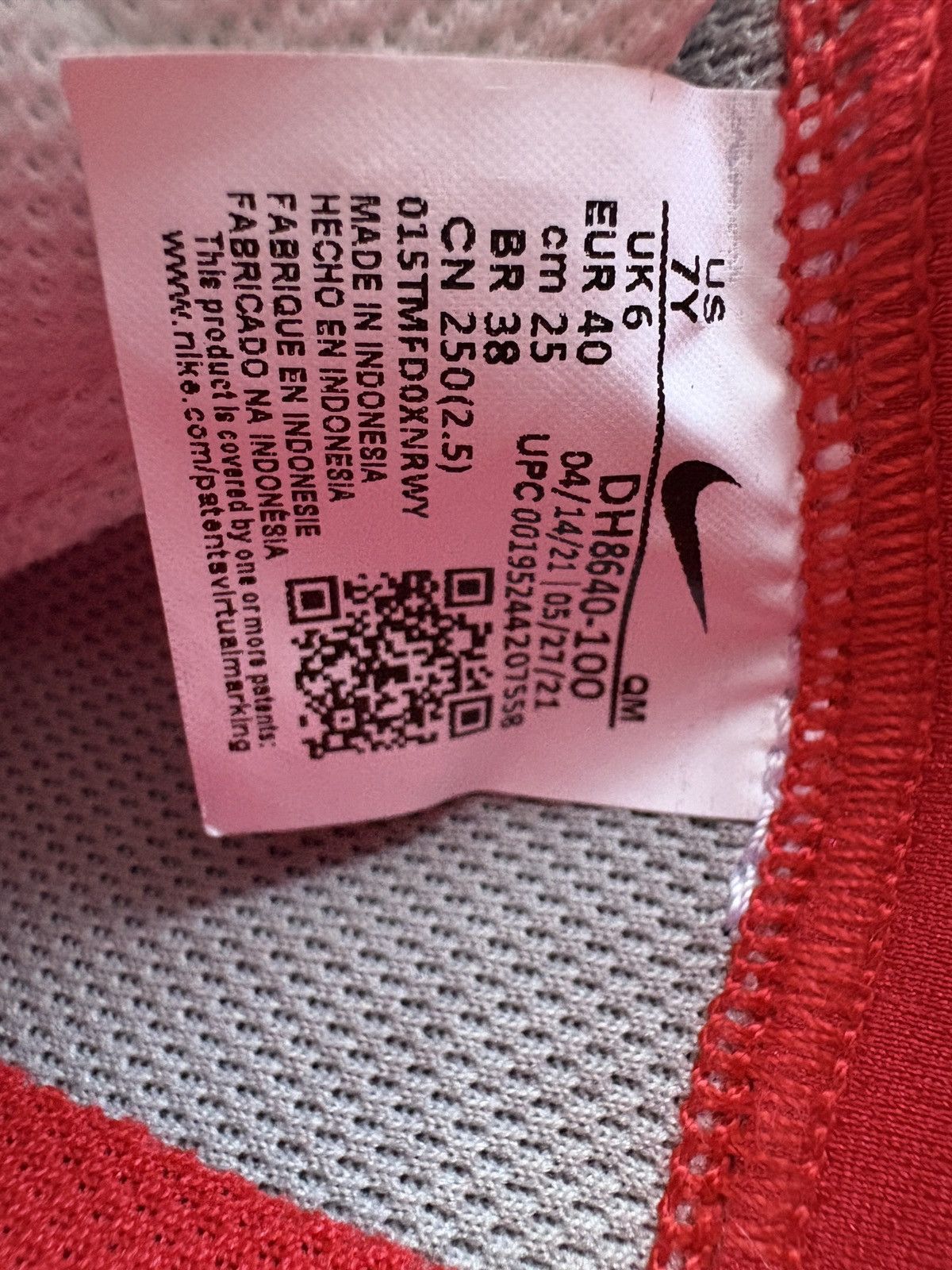 Nike Nike Blazer Mid ‘77 SE Dance “University Red” Size 7Y (GS) Size US 7 / EU 40 - 11 Thumbnail