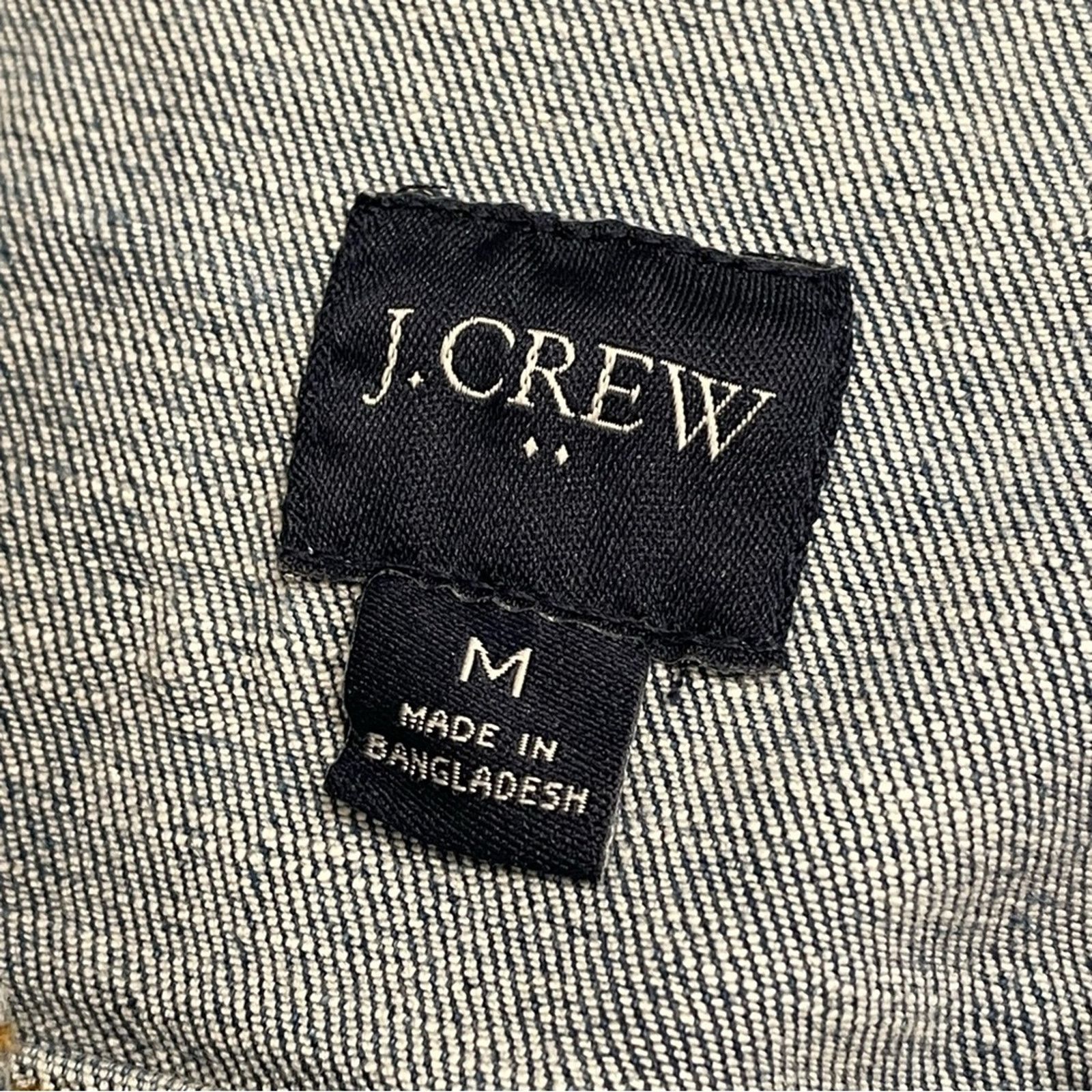 J.Crew J. Crew Denim Jacket Size M / US 6-8 / IT 42-44 - 10 Thumbnail