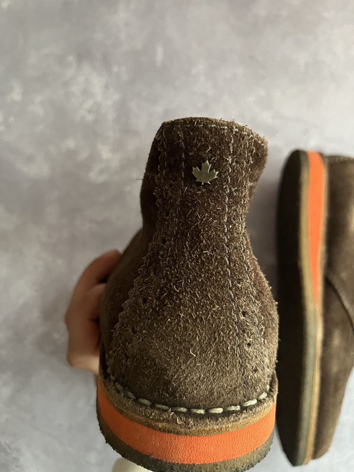 Dsquared2 Dsquared2 Brown Suede Desert Boots – Men’s Chukka Style 42.5 Size US 9.5 / EU 42-43 - 8 Thumbnail