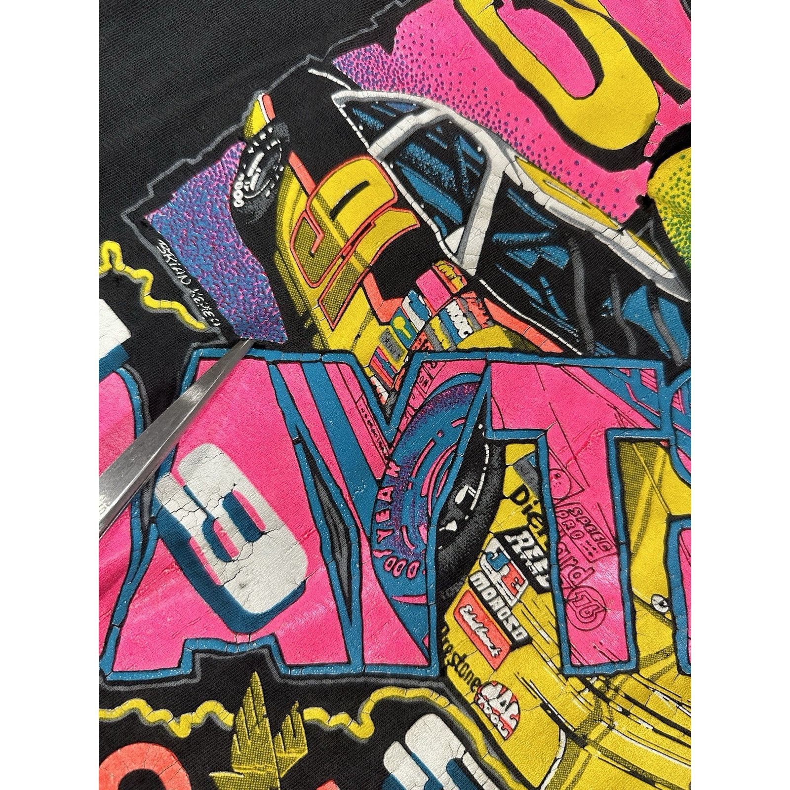Vintage Vintage 1991 Daytona Winston Cup Series T-Shirt Racing NASCA Size US L / EU 52-54 / 3 - 6 Thumbnail