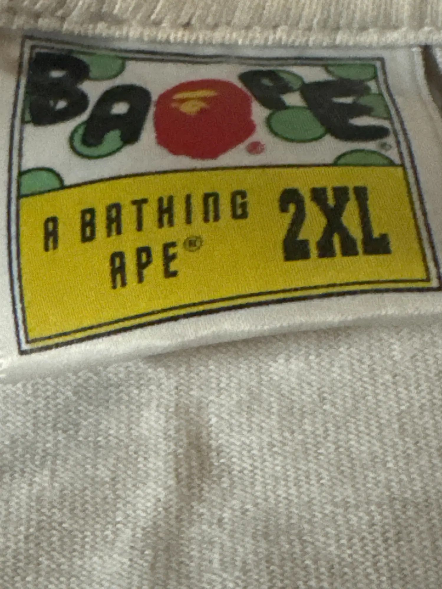Bape BAPE Katakana Ape Head Tee Size US XXL / EU 58 / 5 - 3 Thumbnail