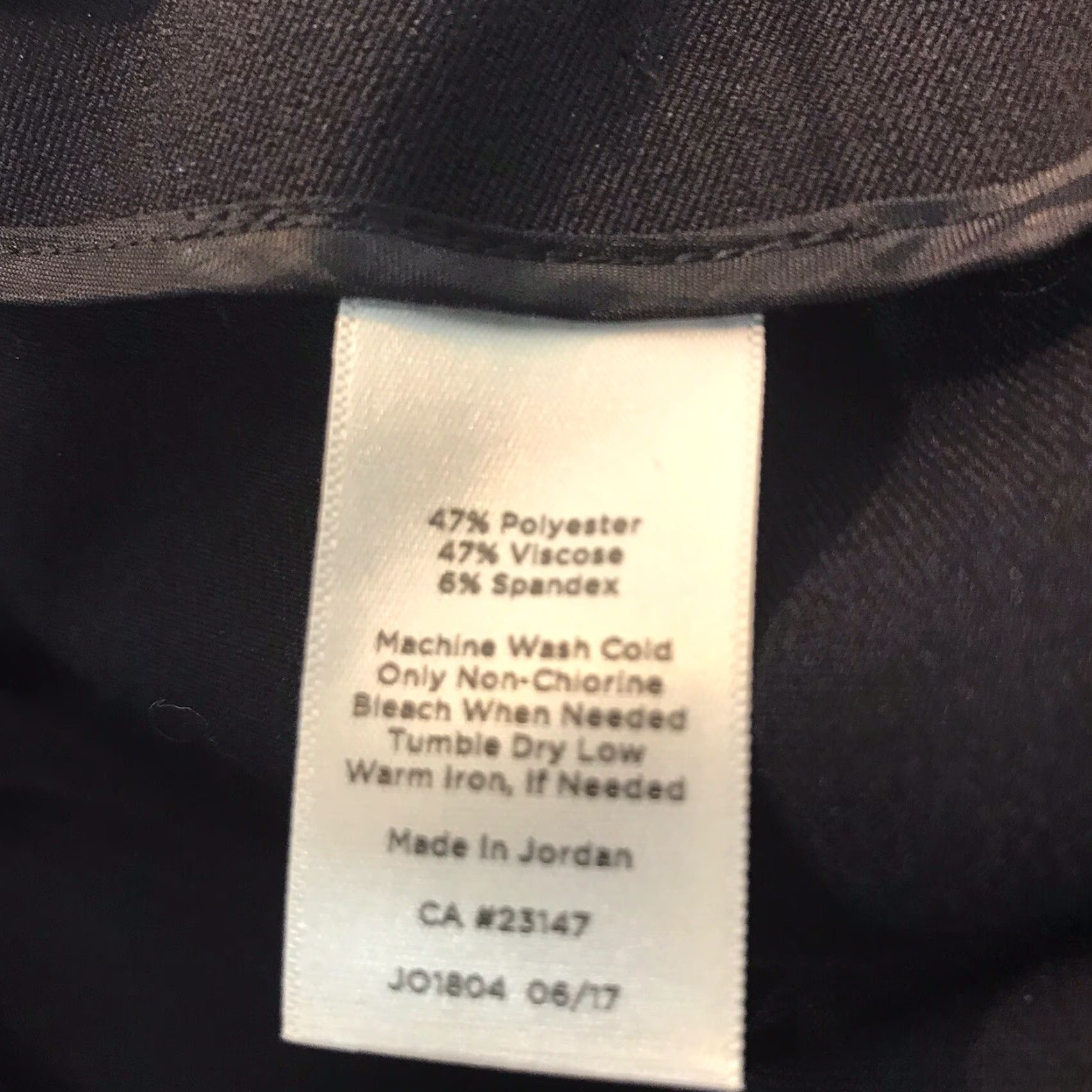 Talbots Talbots Petites Navy Side Zip/Button Dress Pants Womens Size 10P Size 32" / US 10 / IT 46 - 8 Thumbnail