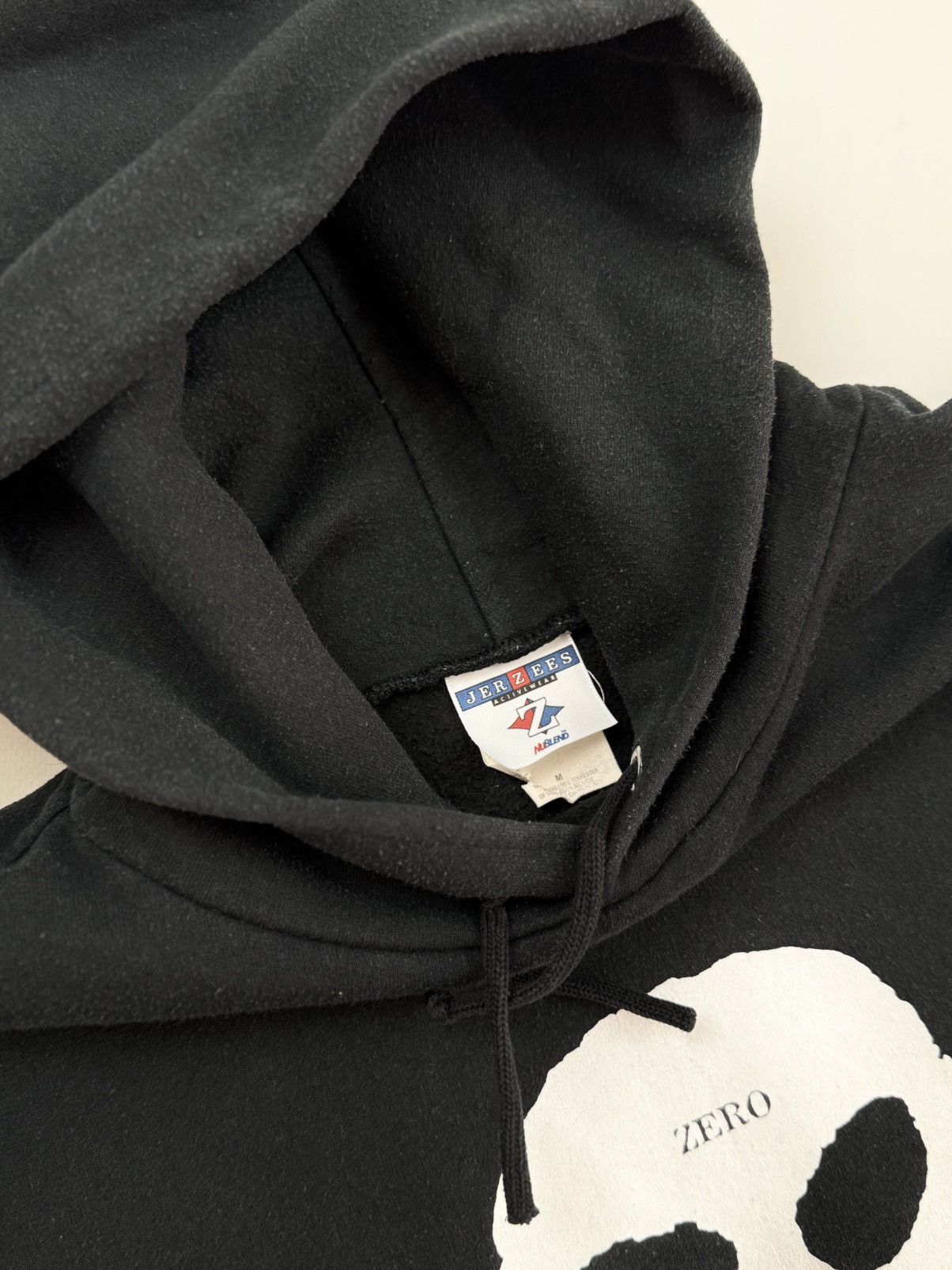Vintage Y2K Zero Skateboarding Skull Black Hoodie Size US M / EU 48-50 / 2 - 7 Thumbnail