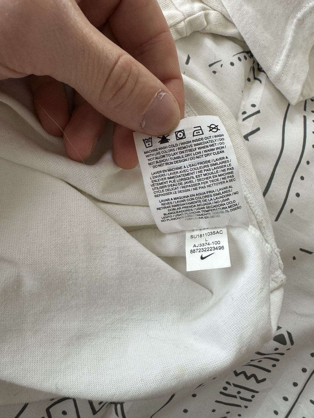 Nike × Off-White Nike X Off-White Mercurial tee Size US L / EU 52-54 / 3 - 7 Thumbnail