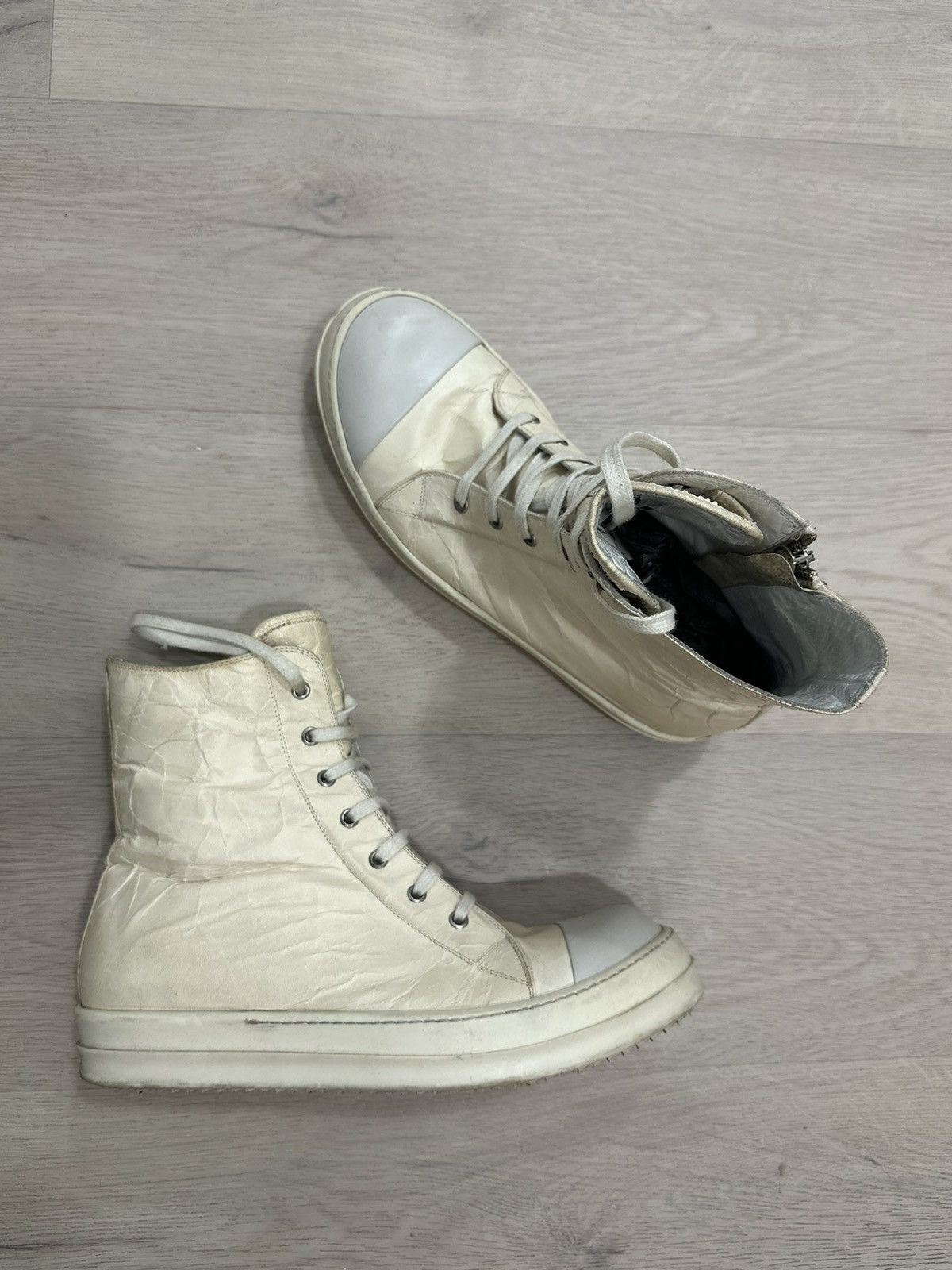 Rick Owens 2014 spring mainline ramones Size US 10.5 / EU 43-44 - 1 Thumbnail