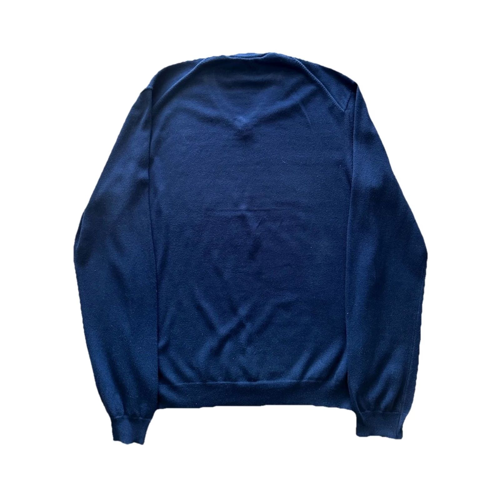 Vintage Fred Perry x Raf Simons Knit V-Neck Light Sweater Navy Blue Size 40 Mens Pullover Knit Cotton Embroidered Logo Vintage: No Size US L / EU 52-54 / 3 - 4 Thumbnail