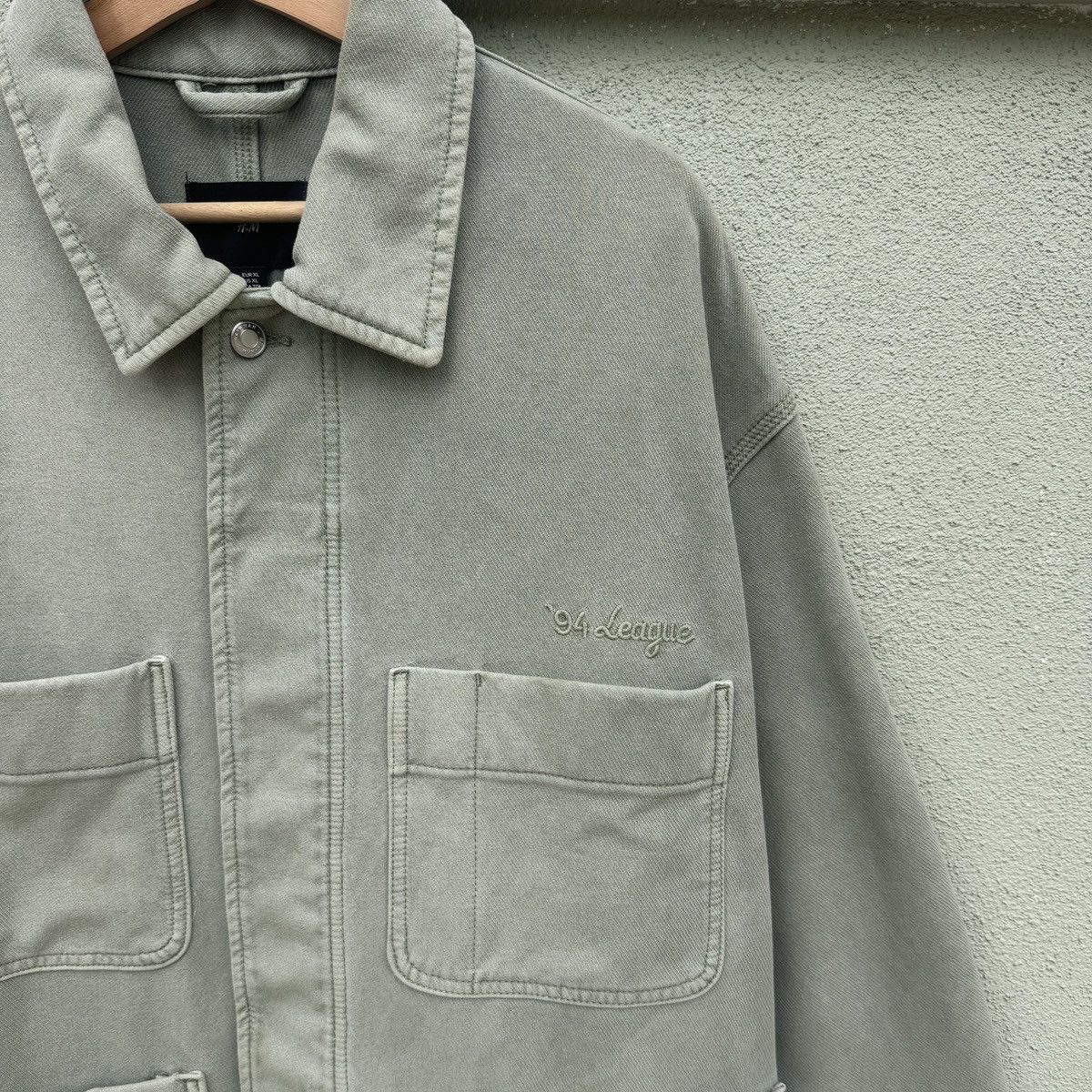 H&M H&M ‘94 League boxy twill utility chore jacket. Size US XL / EU 56 / 4 - 2 Thumbnail