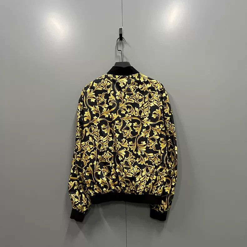 Versace Versace Bucklow floral print zip jacket Size US L / EU 52-54 / 3 - 2 Thumbnail
