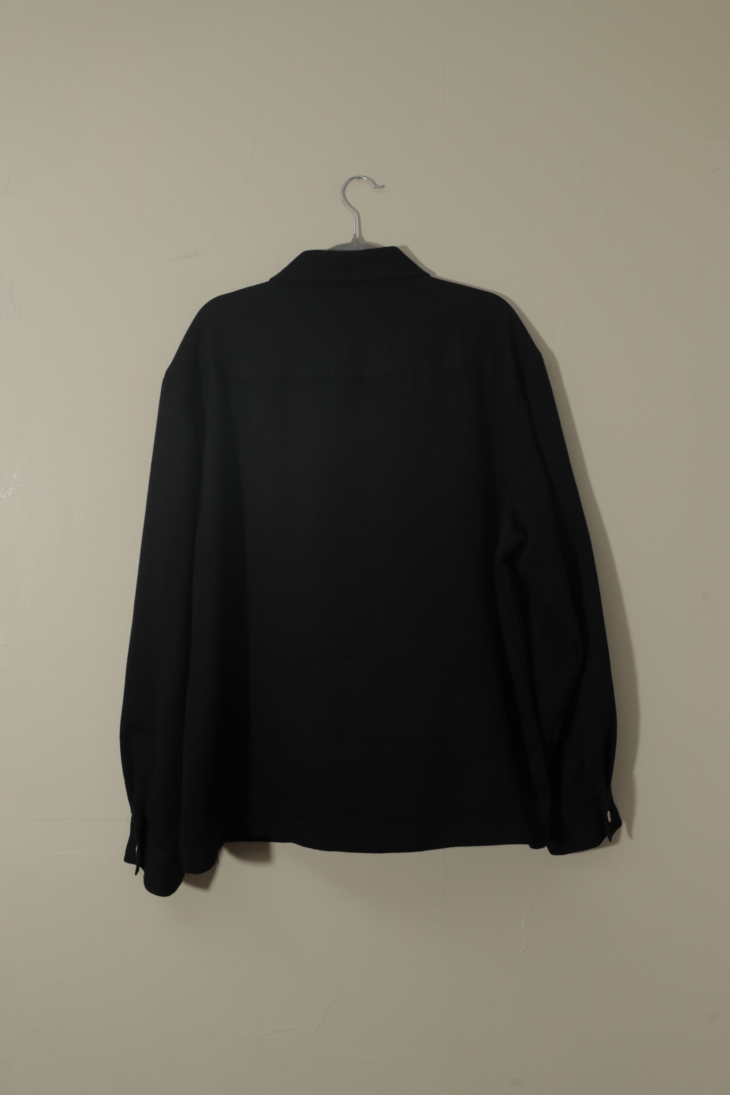 Eighty Eight Eighty Eight Vintage Collared Zip Up Black Jacket (XL) Size US XL / EU 56 / 4 - 2 Thumbnail