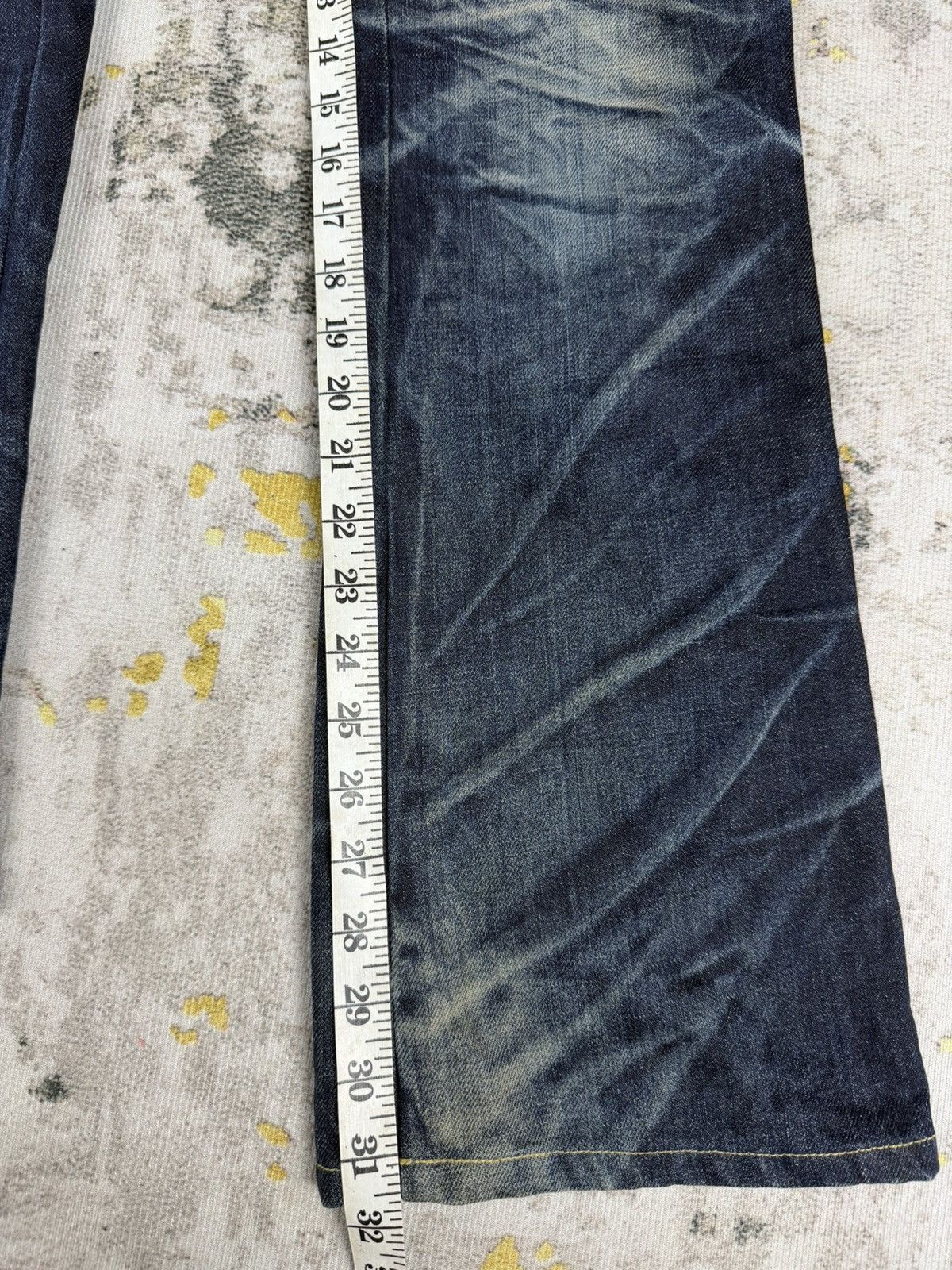 Tornado Mart Flared Lolita Concert Club Mudwash Jeans Size US 30 / EU 46 - 8 Thumbnail