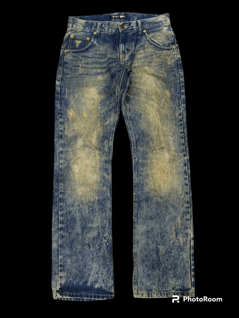 Rusty SICK RUSTY RIPED PAPER BAG DENIM PANTS Size US 31 - 1 Thumbnail