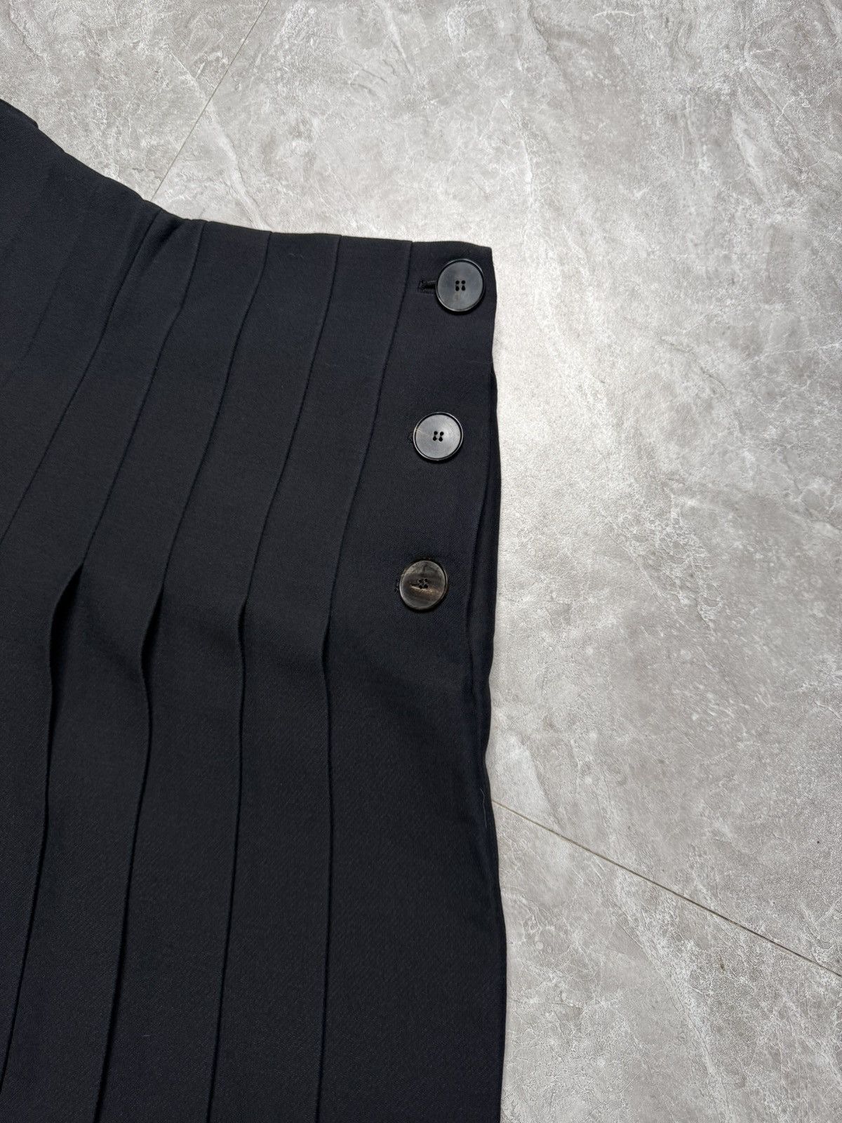 Dior Christian Dior A/W 18 Pleated High-waisted Cullotes Woolsilk Size 27" / US 4 / IT 40 - 5 Thumbnail