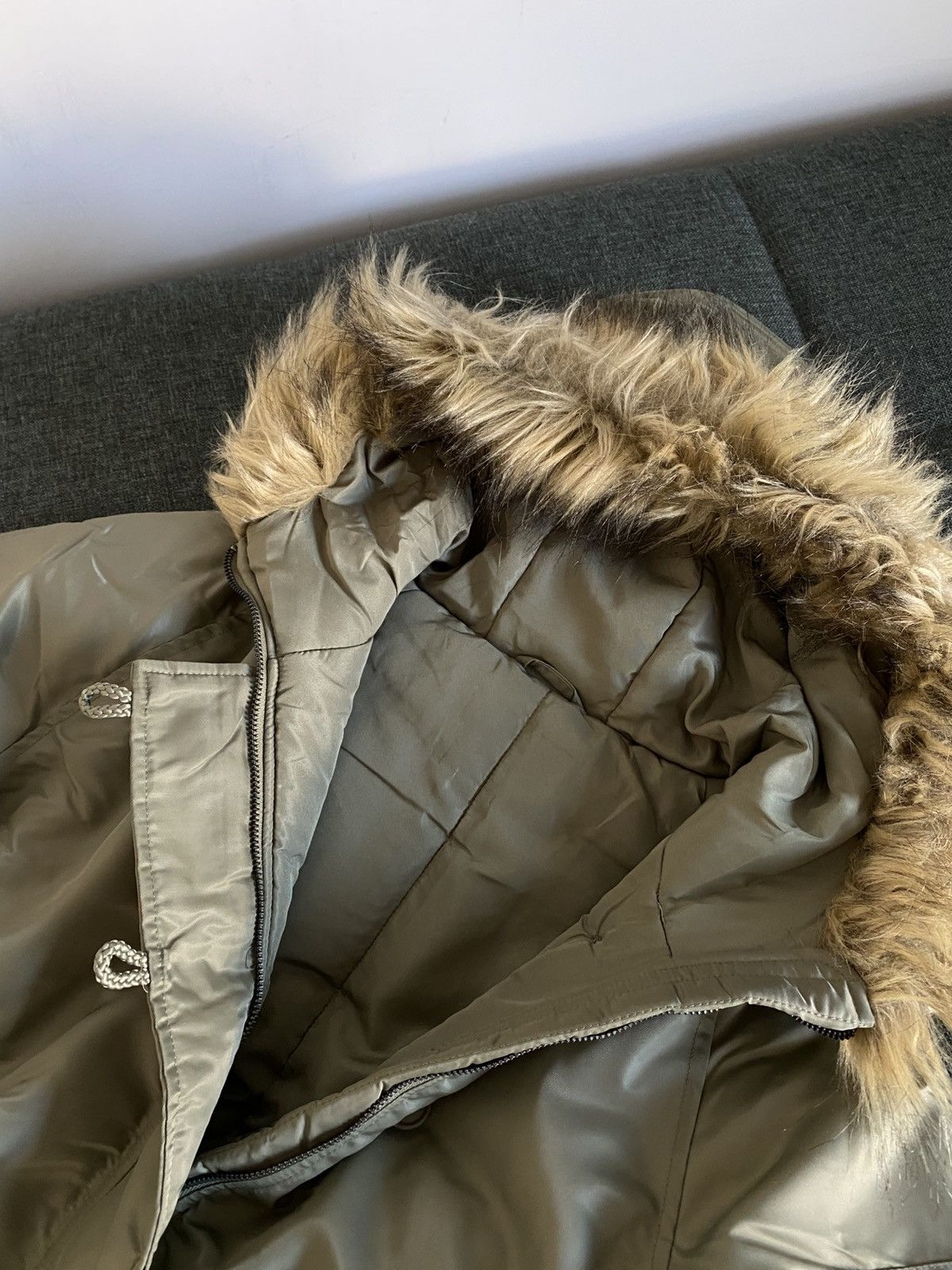 Hysteric Glamour Vintage Avant Garde Bomber Jacket Faux Fur Mohair Boxy Y2K Size US S / EU 44-46 / 1 - 11 Thumbnail