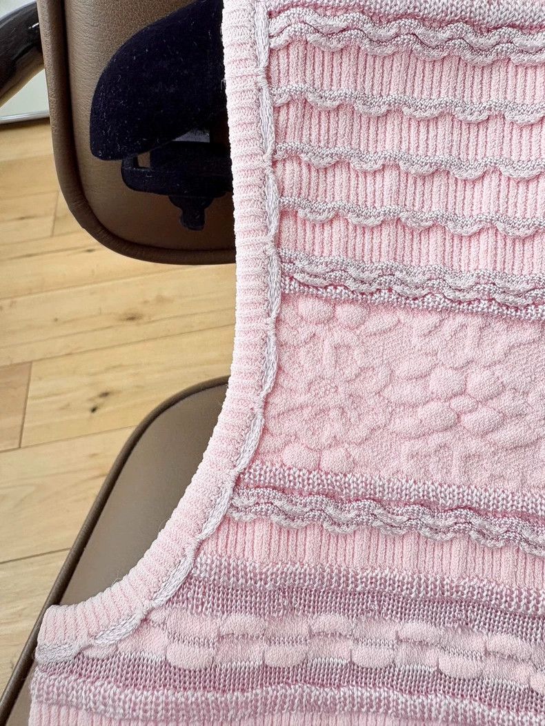 Alexander McQueen Alexander Mcqueen Pink jacquard totem slim knitted dress Size M / US 6-8 / IT 42-44 - 9 Thumbnail