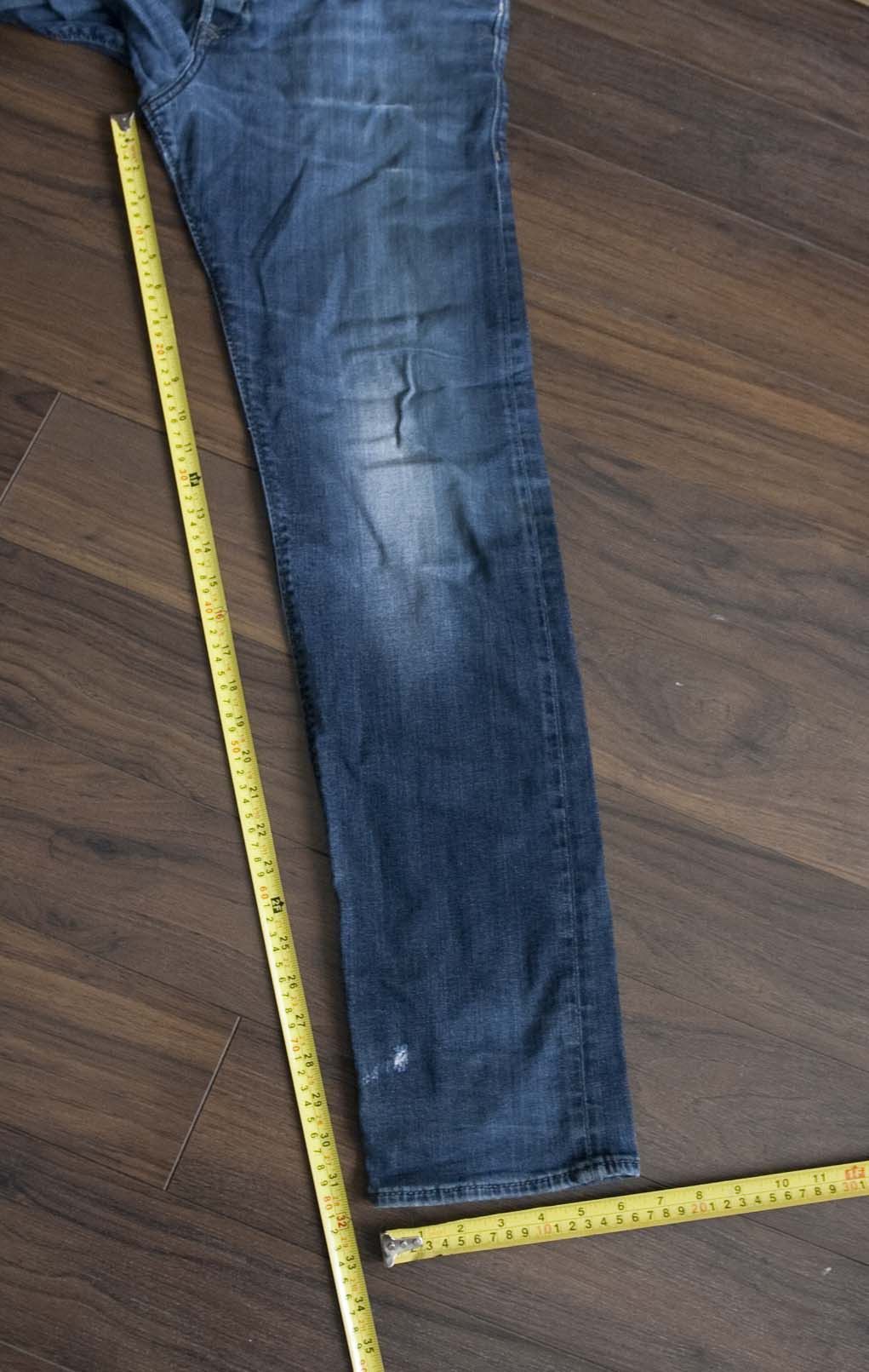 Diesel Diesel Jeans Buster Distressed Size 33x32 Blue Size US 33 - 8 Thumbnail