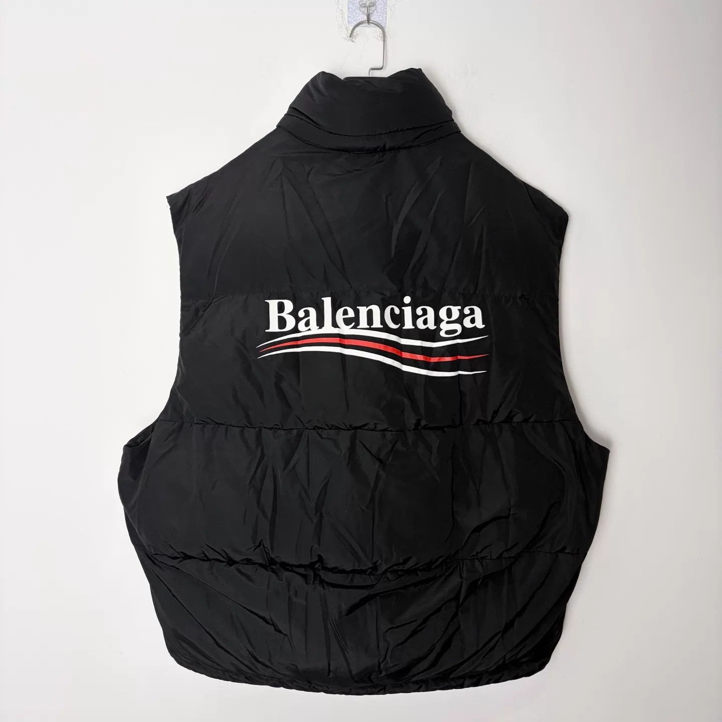 Balenciaga Balenciaga Coke Print Hooded Down Vest 46 Size US S / EU 44-46 / 1 - 2 Thumbnail