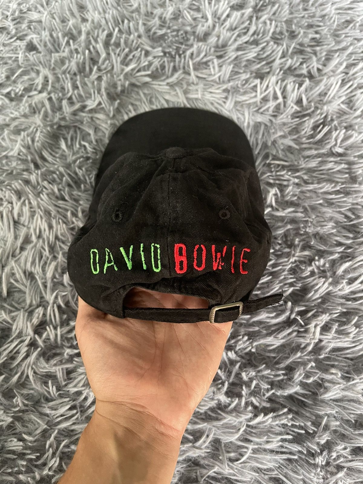 Band Tees × Vintage ⚡️David Bowie 90s vintage rare DB logo cap Size ONE SIZE - 2 Thumbnail
