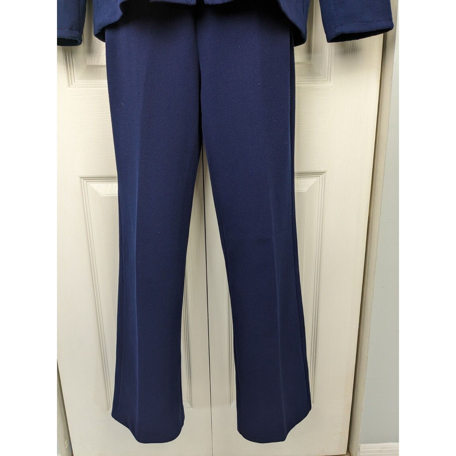 Jantzen Vtg 2 Pc Jantzen Track Suit Set Navy Blue Activewear Beach Size M / US 6-8 / IT 42-44 - 5 Thumbnail