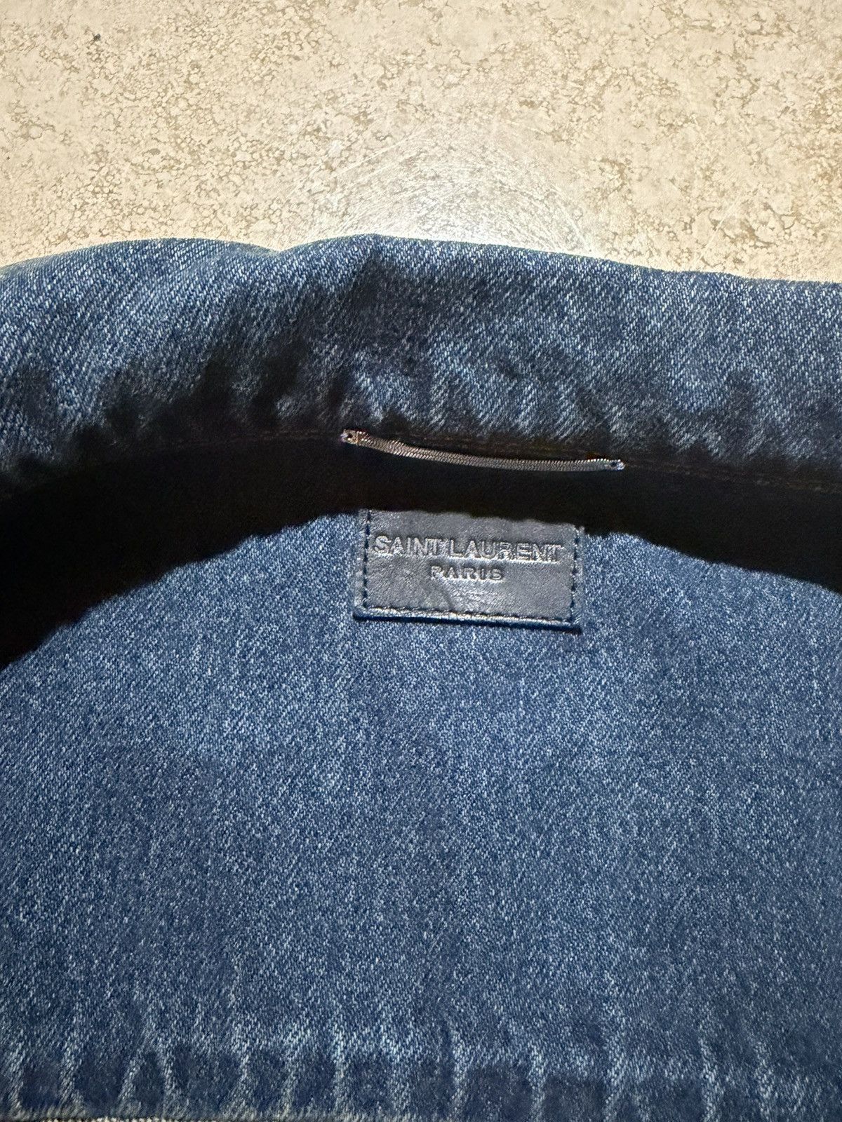 Yves Saint Laurent YSL SAINT LAURENT DENIM JACKET Size US XL / EU 56 / 4 - 6 Thumbnail