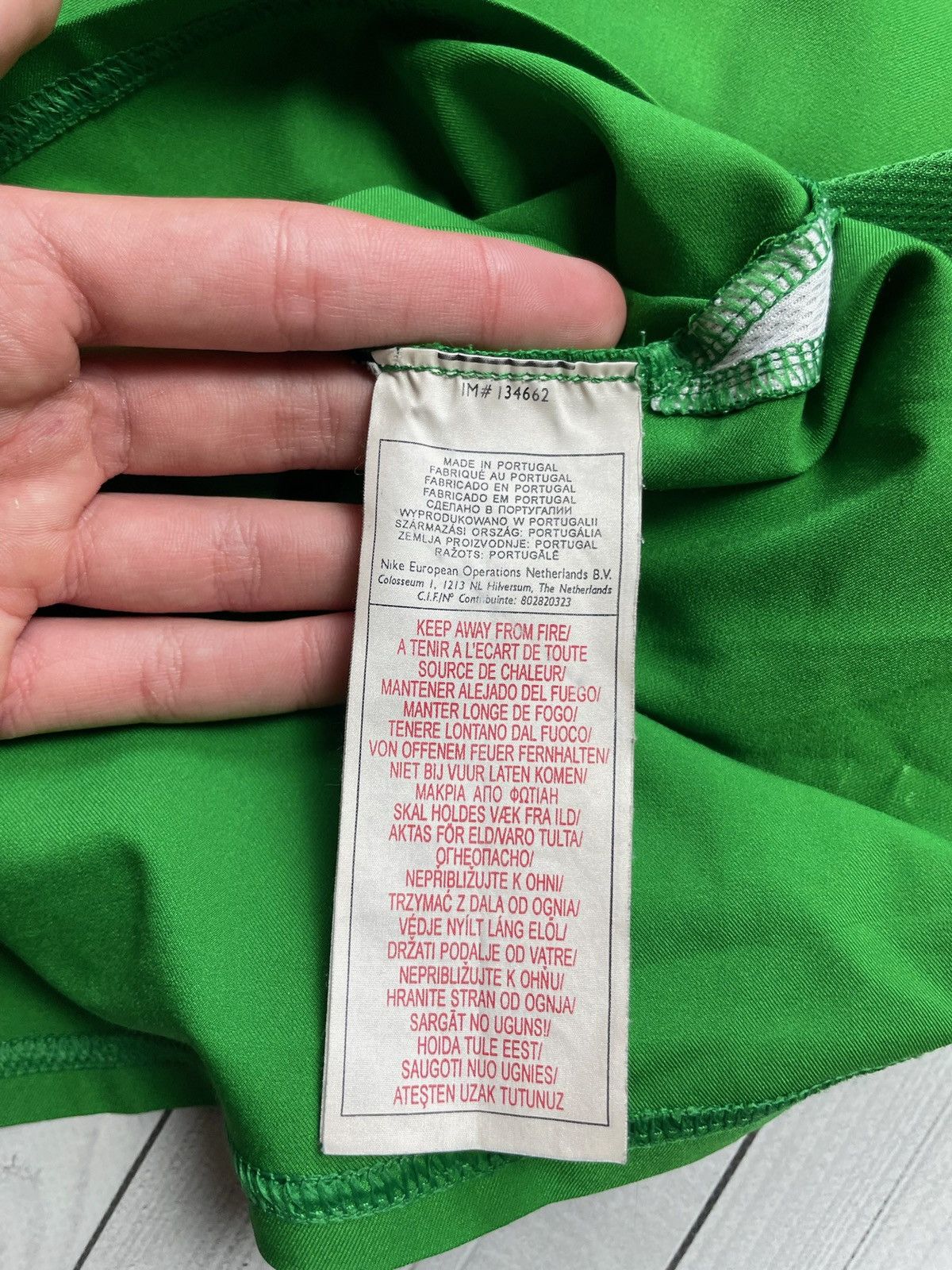 Nike × Vintage Vintage Nike Celtic soccer jersey size L green Size US L / EU 52-54 / 3 - 6 Thumbnail