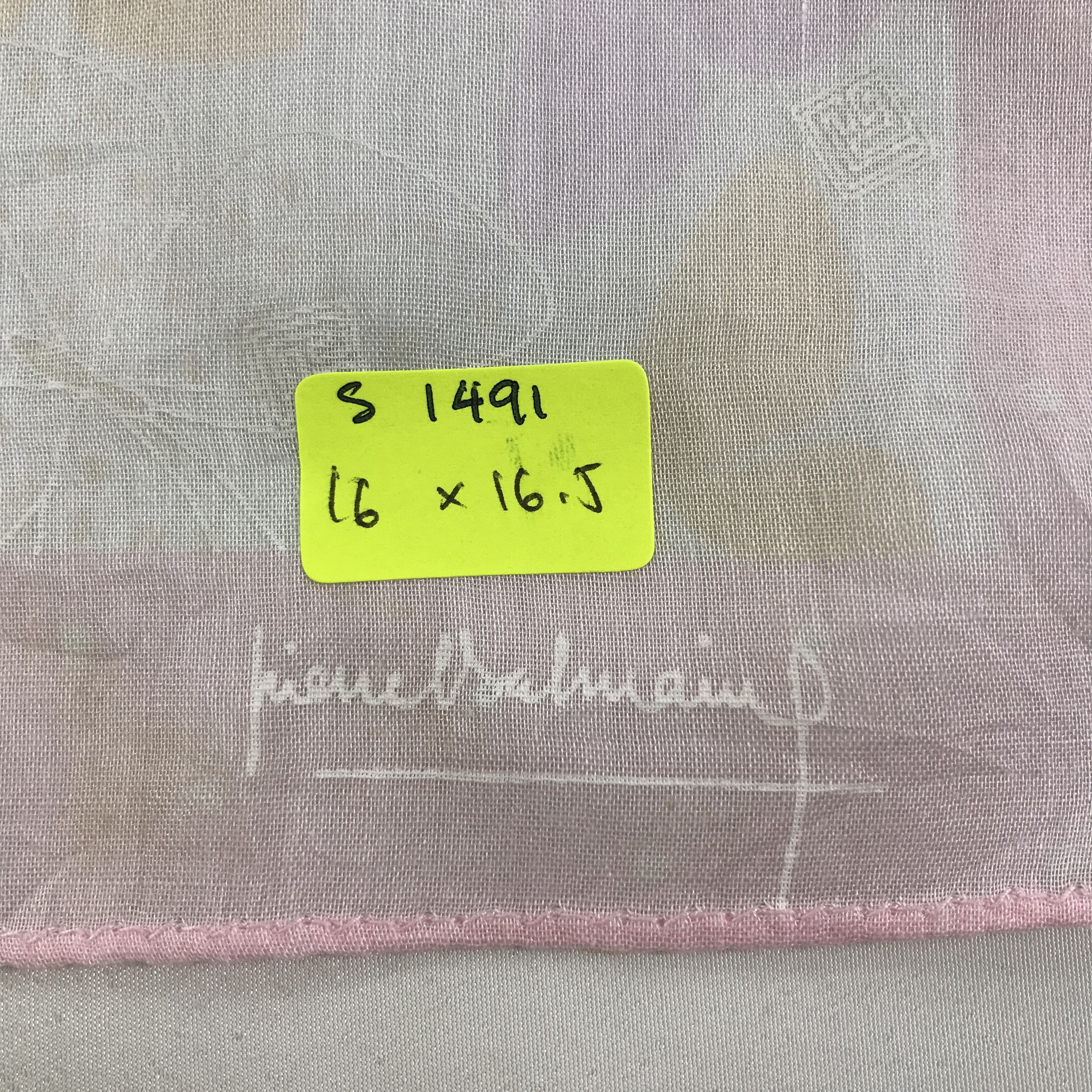 Pierre Balmain × Vintage Pierre Balmain Bandana / Handkerchief / Neckerchief - S1491 Size ONE SIZE - 5 Thumbnail