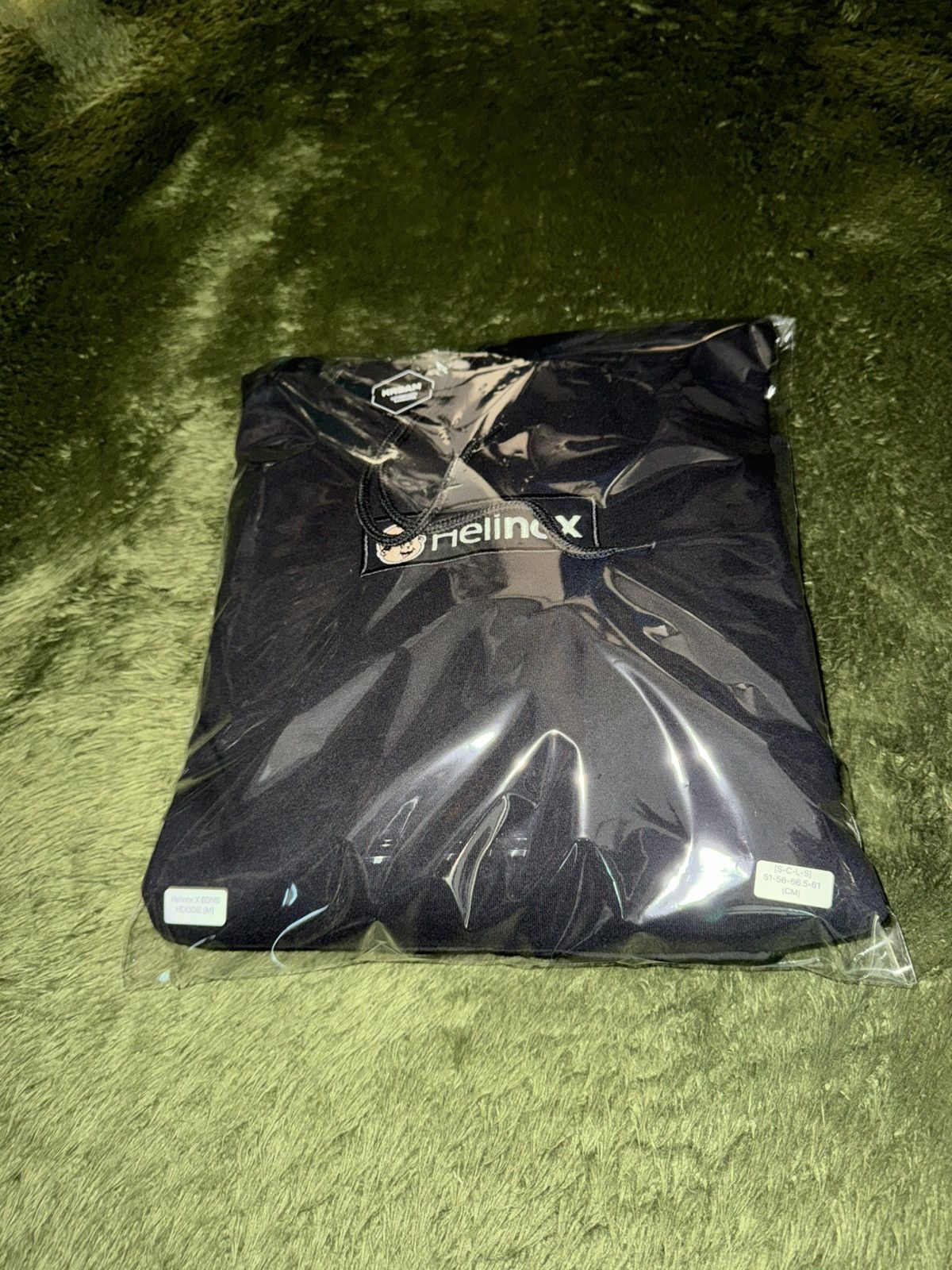 Japanese Brand [M] Helinox x BDNS Box Logo Hoodie Black Size US M / EU 48-50 / 2 - 11 Thumbnail