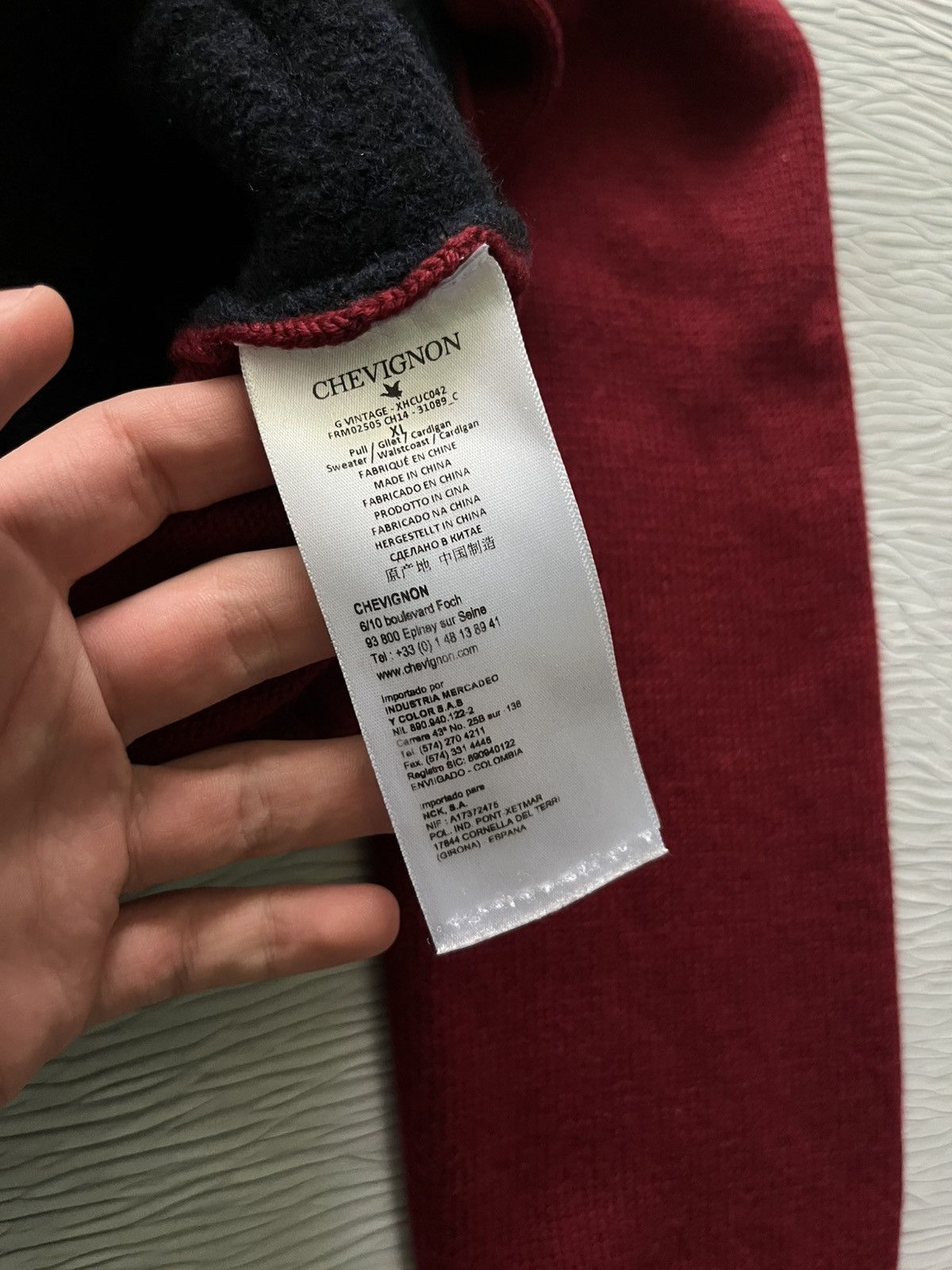Chevignon Chevignon Wool Knitwear Sweatshirt Used Size M-L Size US M / EU 48-50 / 2 - 8 Thumbnail