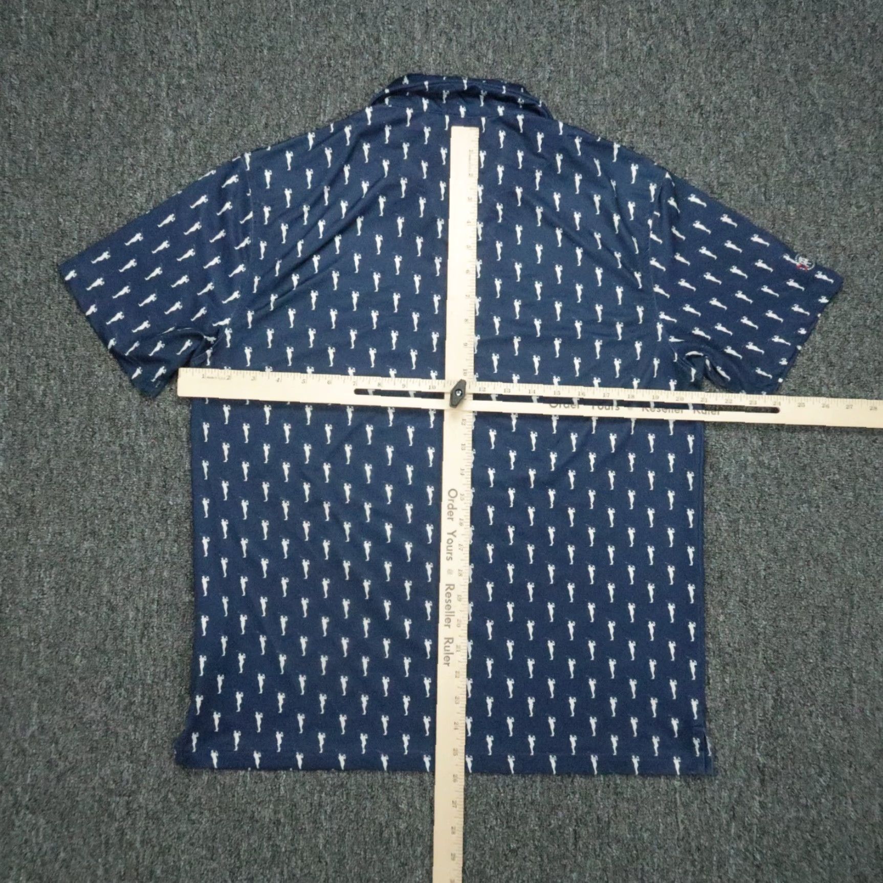 Vintage VINTAGE Barstool Sports Polo Shirt Mens Small Blue Golf Performance Casual Men's Size US S / EU 44-46 / 1 - 6 Thumbnail