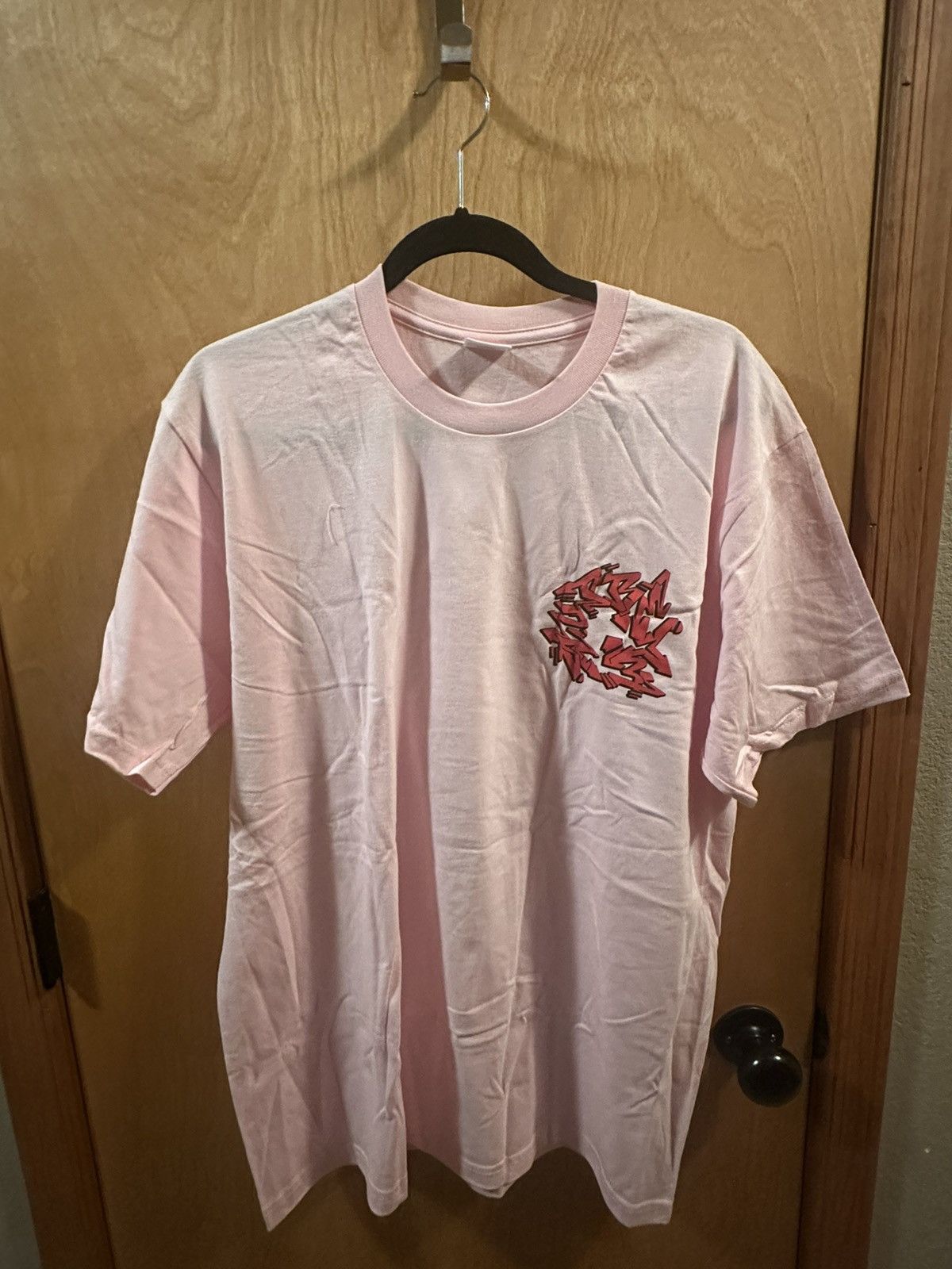 Supreme Pink Red Supreme T shirt Size US L / EU 52-54 / 3 - 3 Thumbnail
