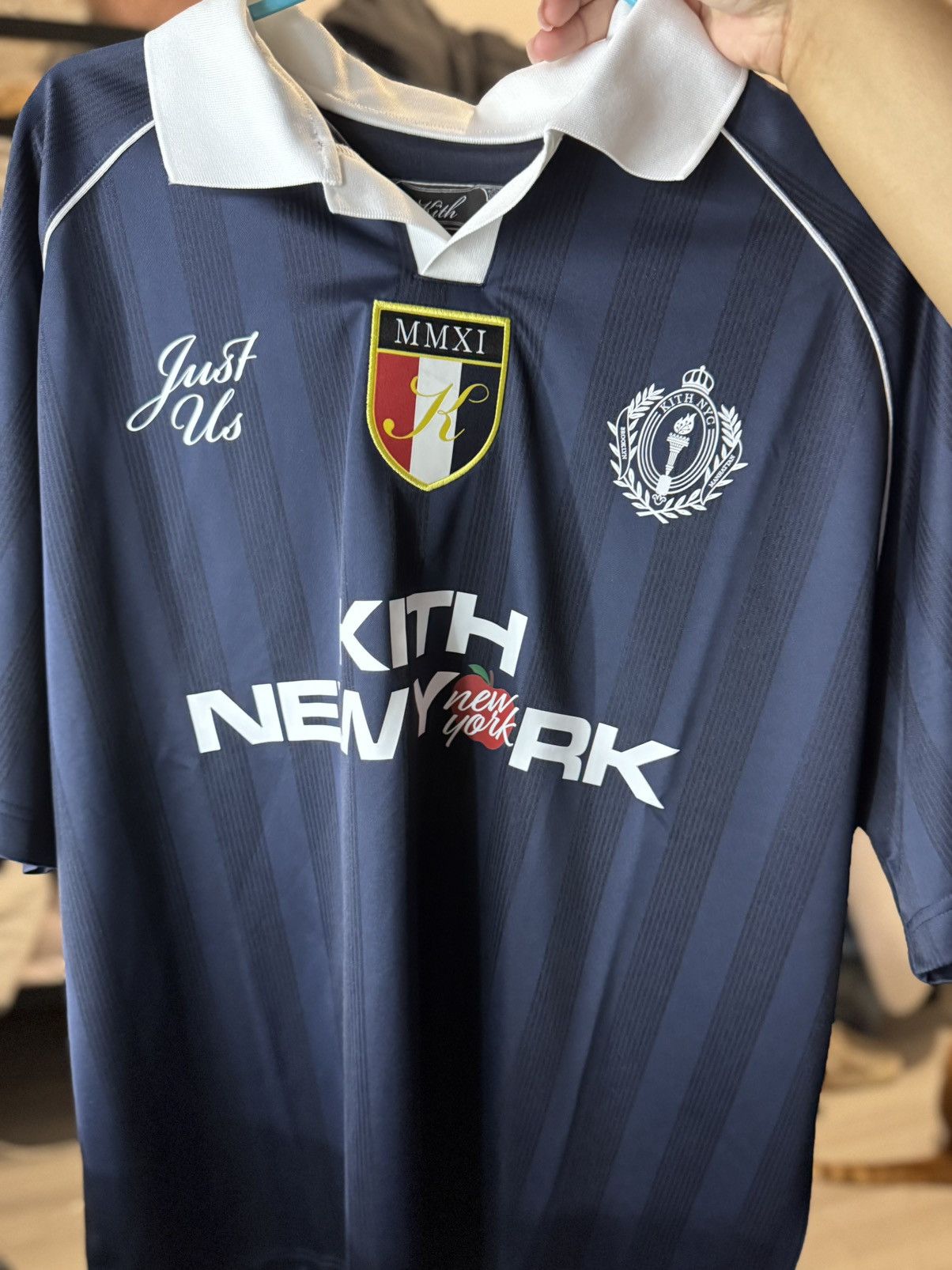 Kith Kith NYC Edison Soccer Jersey - M | Grailed