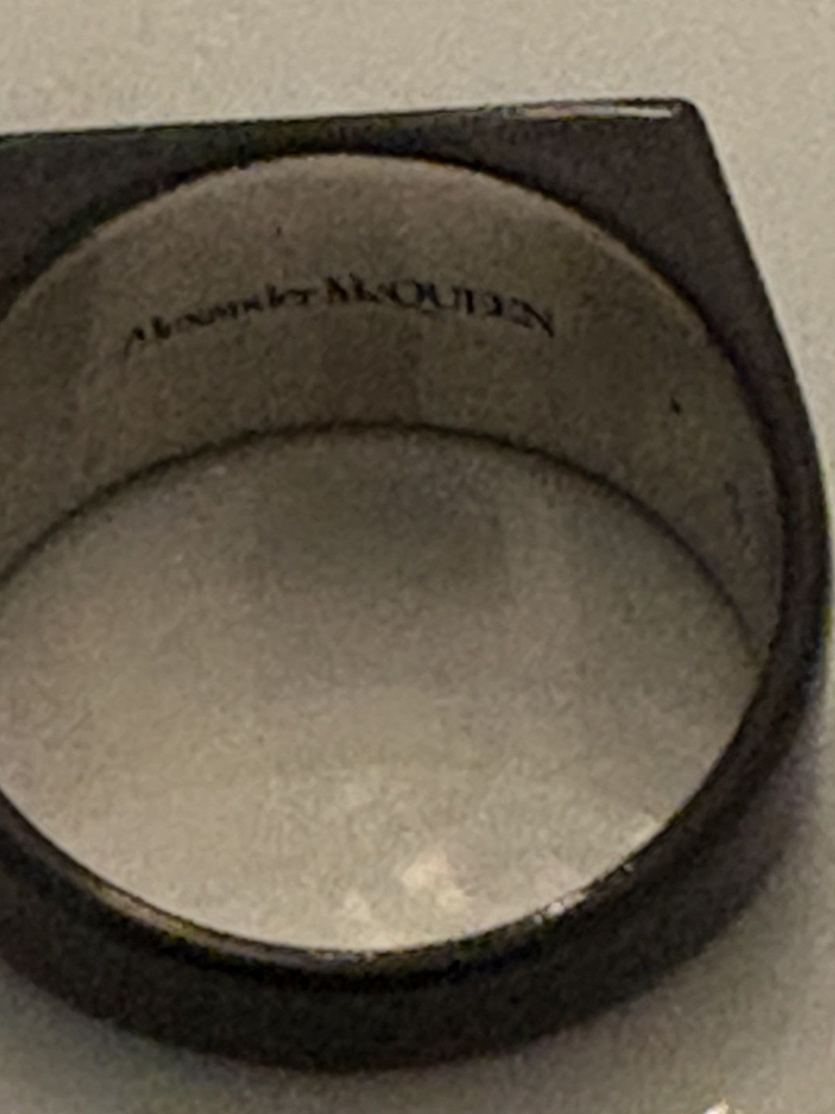 Alexander McQueen Alexander Mcqueen Graffiti Ring Size ONE SIZE - 5 Thumbnail