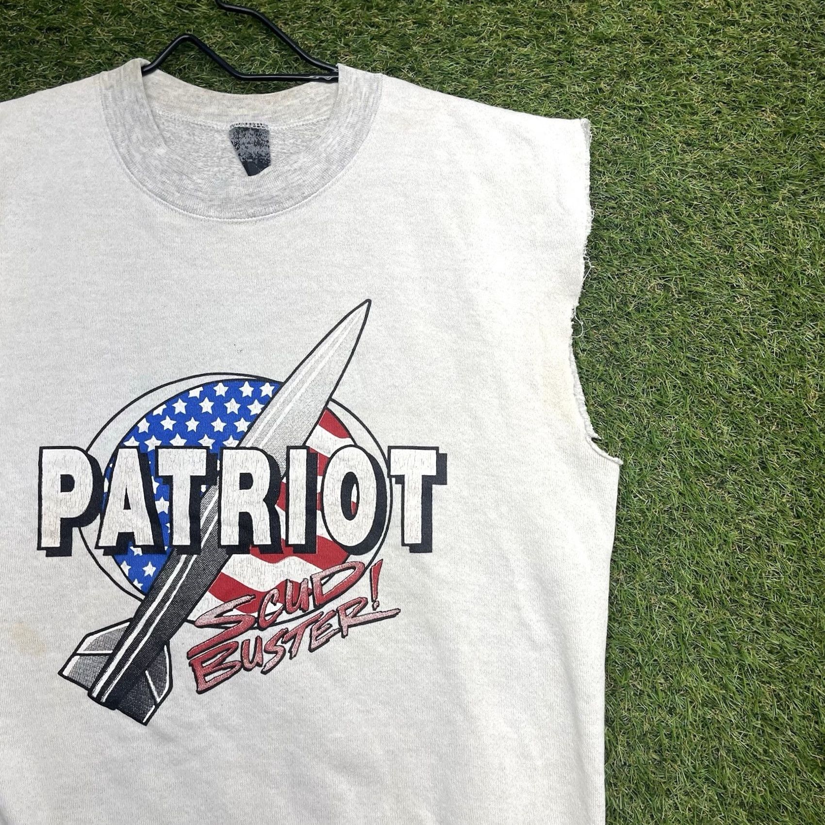 Vintage Vintage Patriot Scud Buster Sweatshirt Mens M Desert Storm USA Crew Neck Cotton Blend Fleece Logo 90s Patriotic Military Shirt Mens Size US M / EU 48-50 / 2 - 3 Thumbnail