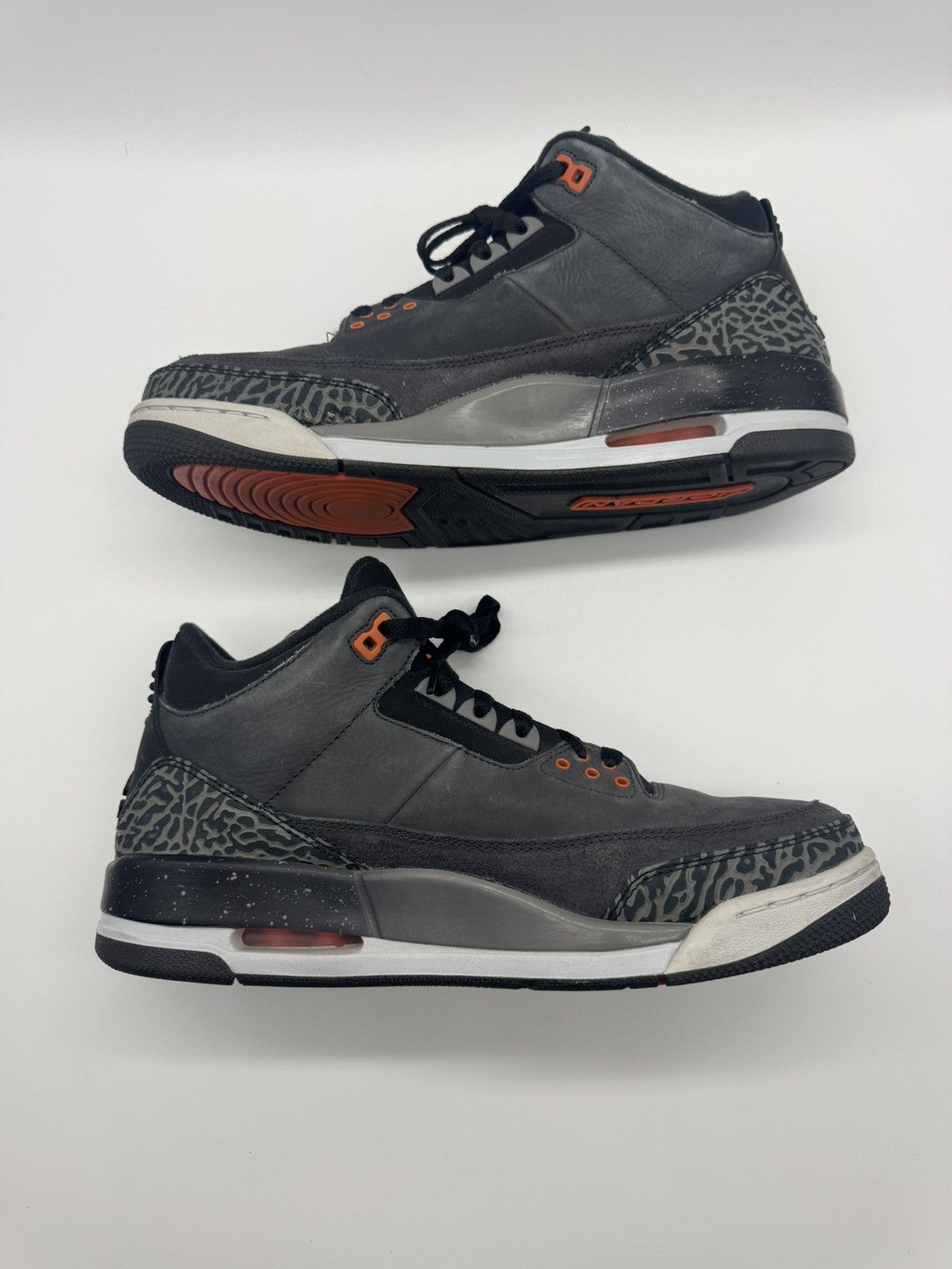 Jordan Brand × Nike Nike Air Jordan 3 Retro Fear Pack 2013 OG All 626967 040 Size US 10.5 / EU 43-44 - 3 Thumbnail