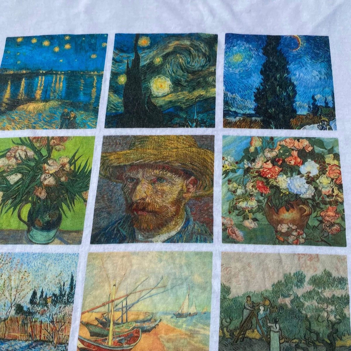 Vintage RARE ‼️ Vincent van Gogh Size US L / EU 52-54 / 3 - 3 Thumbnail