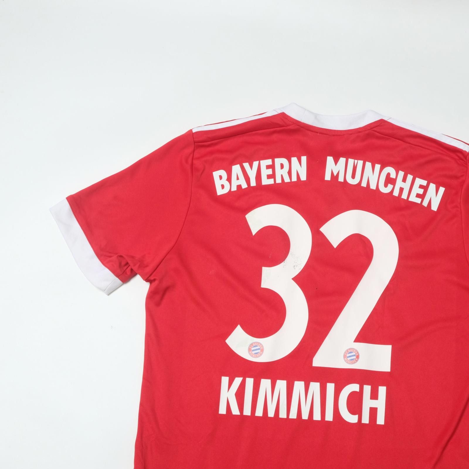 Adidas 2017/18 Bayern Munich Home Shirt Adidas Kimmich (S) Size US S / EU 44-46 / 1 - 4 Thumbnail