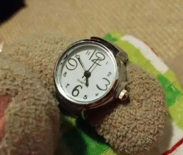 Jewelry Seiko x Nan Mini Elastic Strap Watch Adjustable Ring Size ONE SIZE - 2 Thumbnail