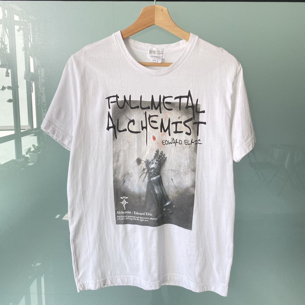 Anime Vintage Y2K Fullmetal Alchemist Edward Elric ERD GRUNGE TEE Size US L / EU 52-54 / 3 - 1 Thumbnail