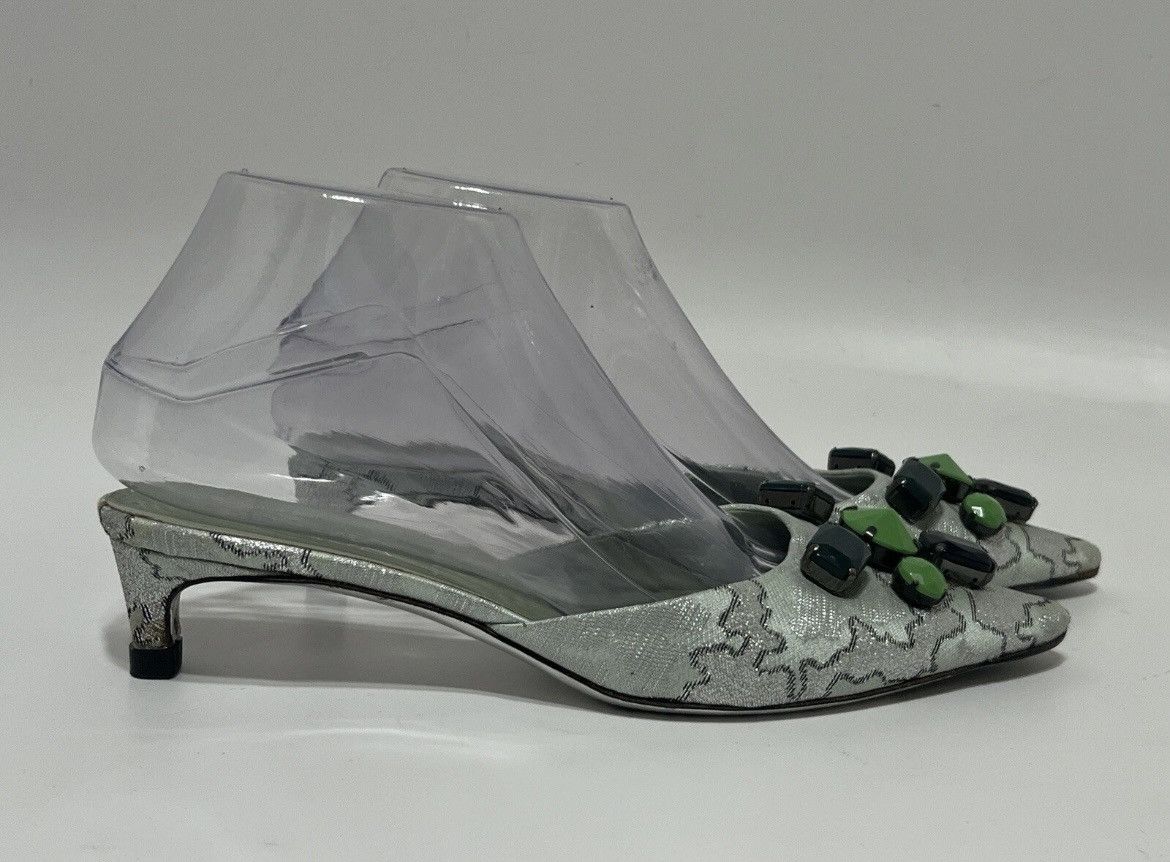 Prada 2003 vintage prada kitten mule Size US 6 / IT 36 - 1 Thumbnail