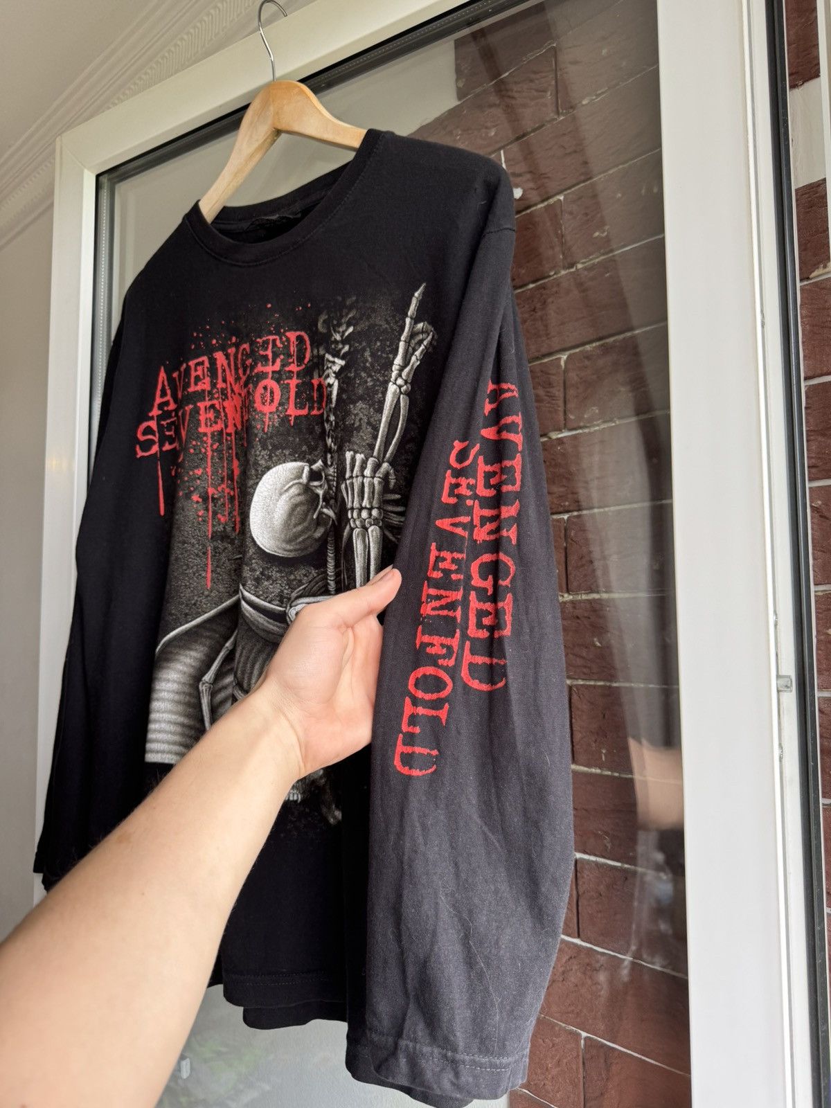 Band Tees Vintage Avenget Sevenfold Long Sleeve 0’s Size US L / EU 52-54 / 3 - 7 Thumbnail