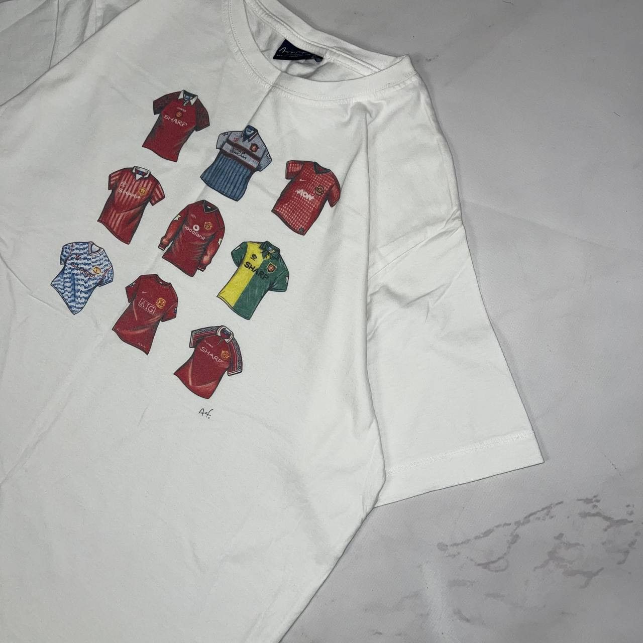 Vintage Vintage Vintage Art Of Football Manchester rare T Shirt 90's Size US XL / EU 56 / 4 - 4 Thumbnail