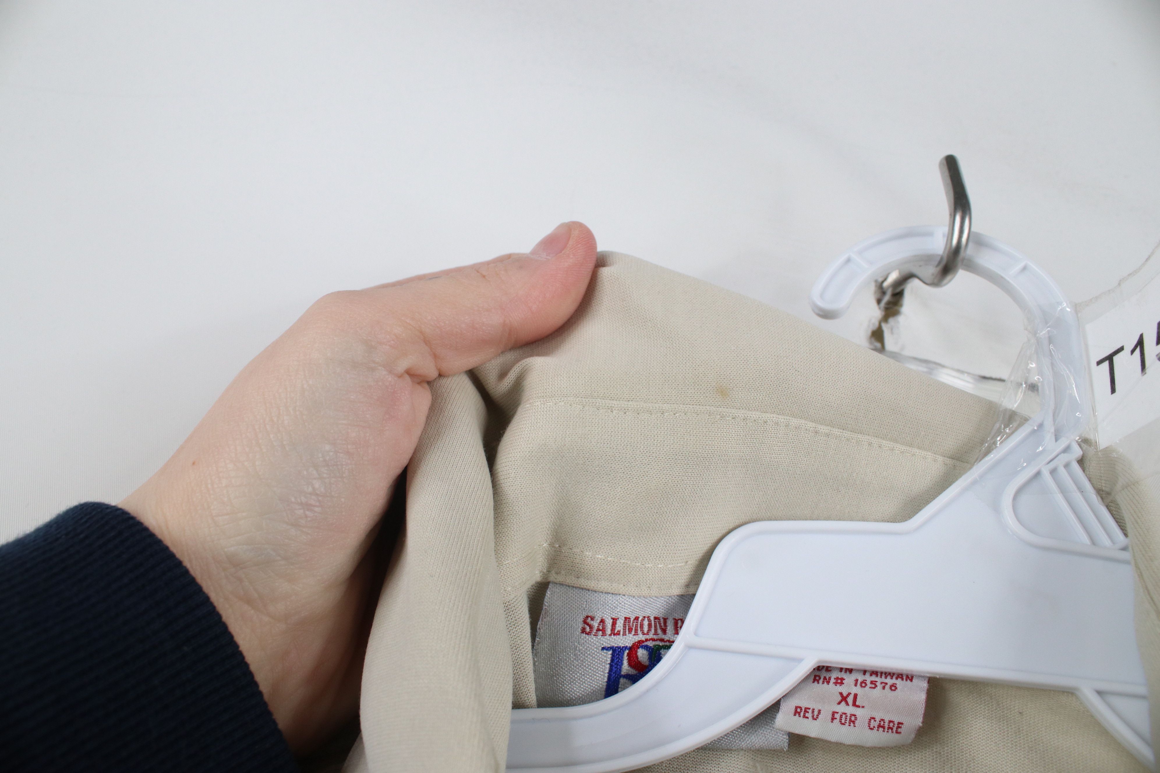 Vintage Vintage 90s Streetwear Ribbed Collared Pullover Polo Shirt Size US XL / EU 56 / 4 - 9 Thumbnail