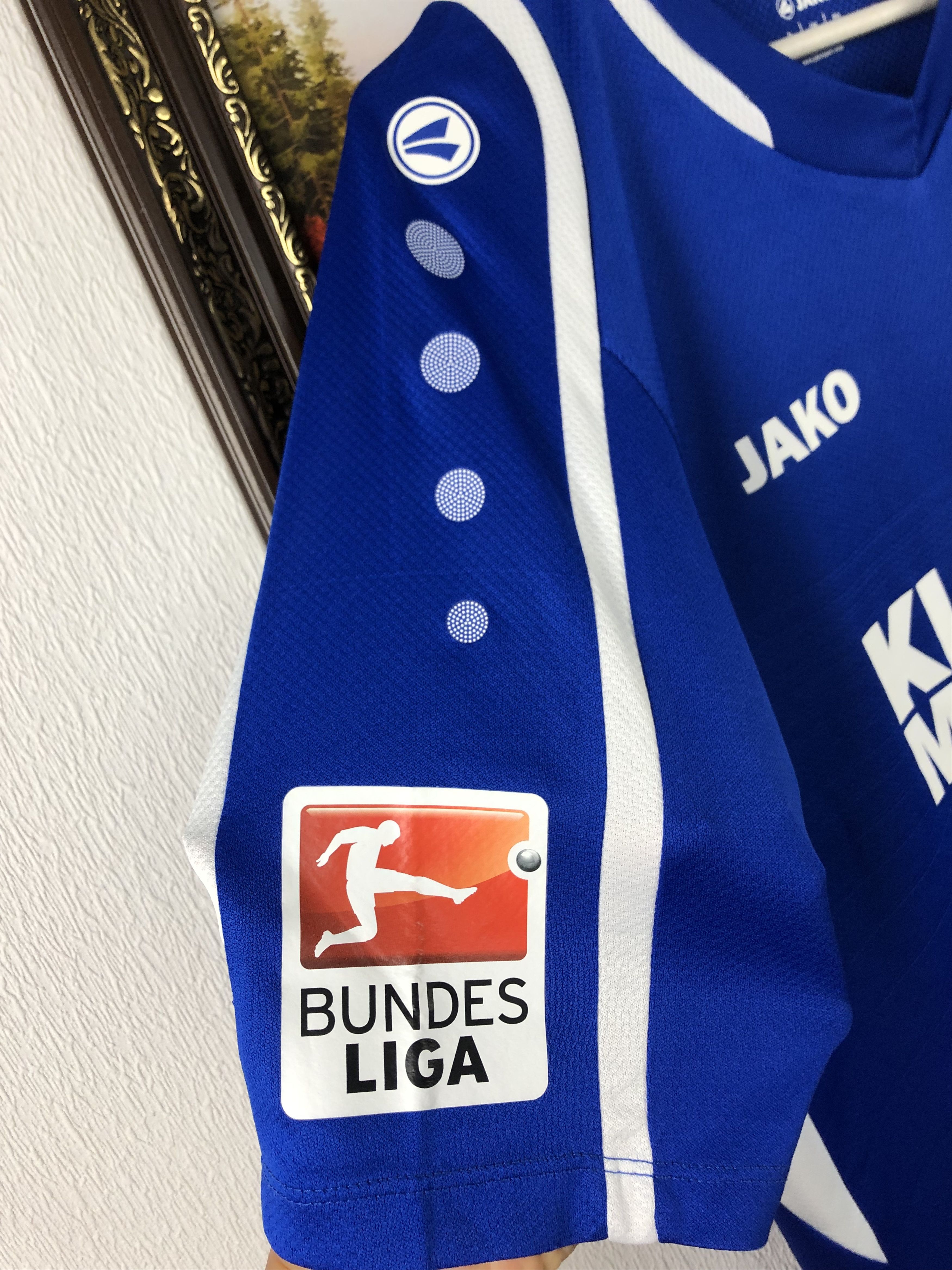 Other Karlsruher shirt Soccer Jersey #20 Sallahi Match Worn Size US L / EU 52-54 / 3 - 10 Thumbnail