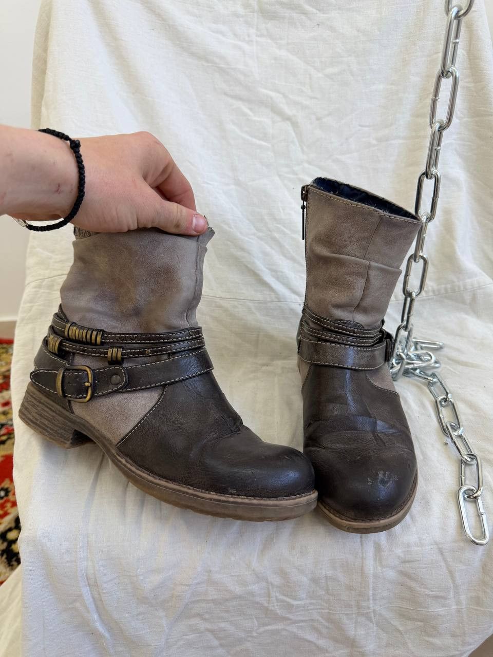 A.S.98 Avant-Garde A.S.98 Airstep Ankle 14th Addiction Style Boots Size US 5.5 / EU 38 - 10 Thumbnail