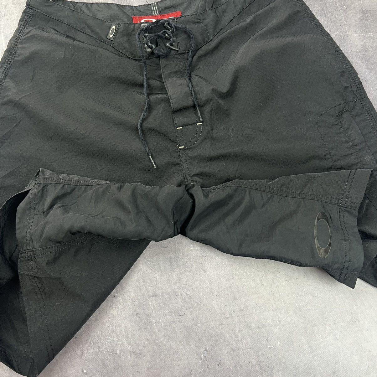 Vintage Rare! Oakley Vintage Nylon Big Logo Cargo Shorts 90s Size US 33 - 11 Thumbnail