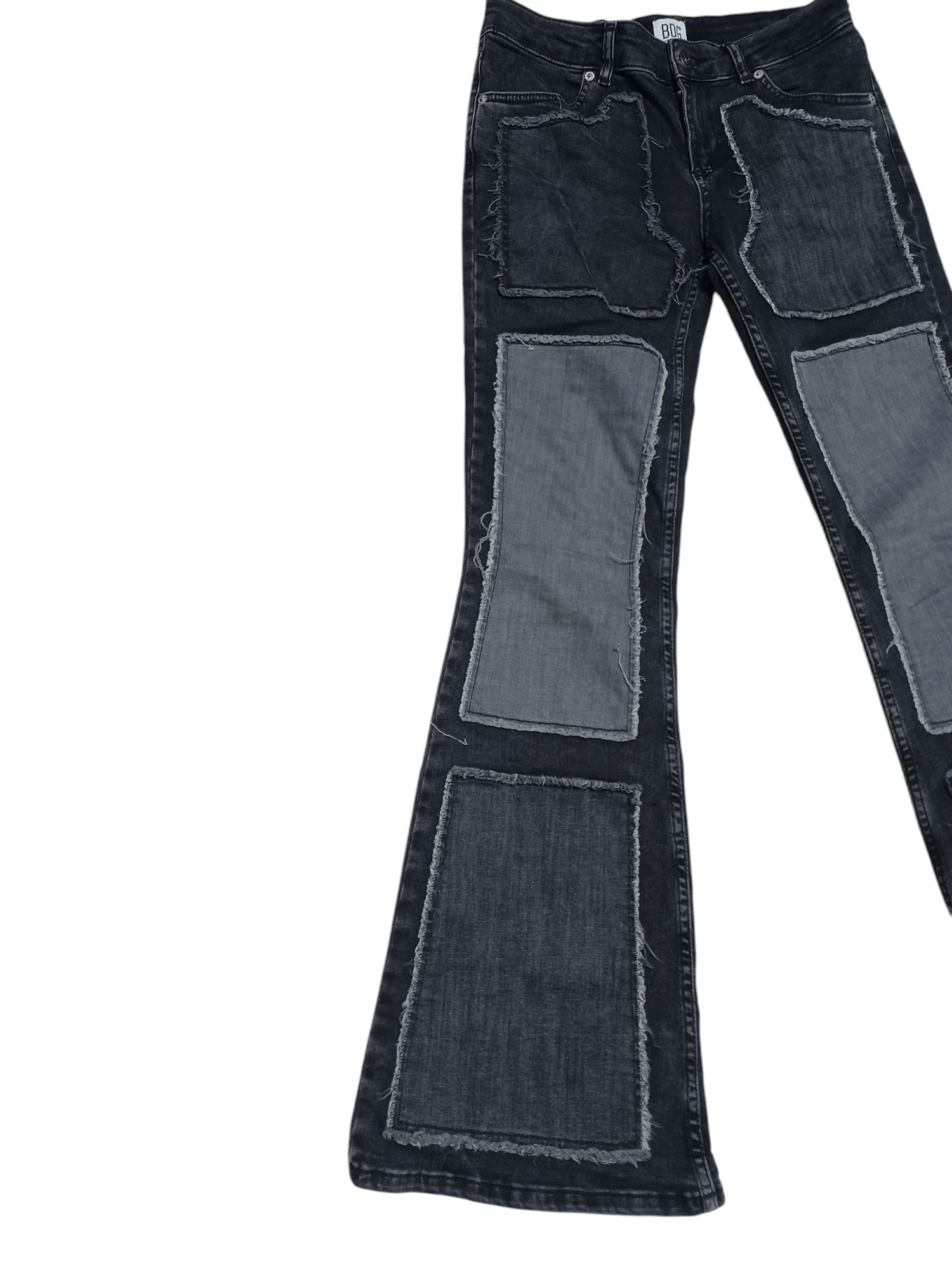 Bdg BDG FLARED FIRE AVANT GARDE JAPANESE ABSTRACT ART JEANS Size 28" / US 6 / IT 42 - 3 Thumbnail