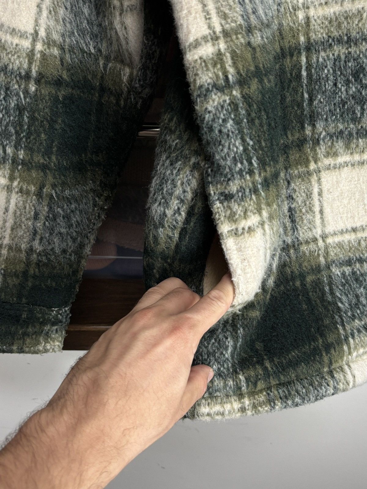 Kith KITH Sheridan Plaid Sherpa Overshirt Winter Jacket Fleece Size US L / EU 52-54 / 3 - 9 Thumbnail